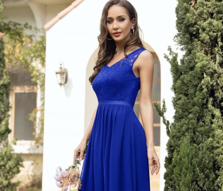 Other Dreestells robe de bal maxi longue Size L / US 10 / IT 46 - 1 Thumbnail