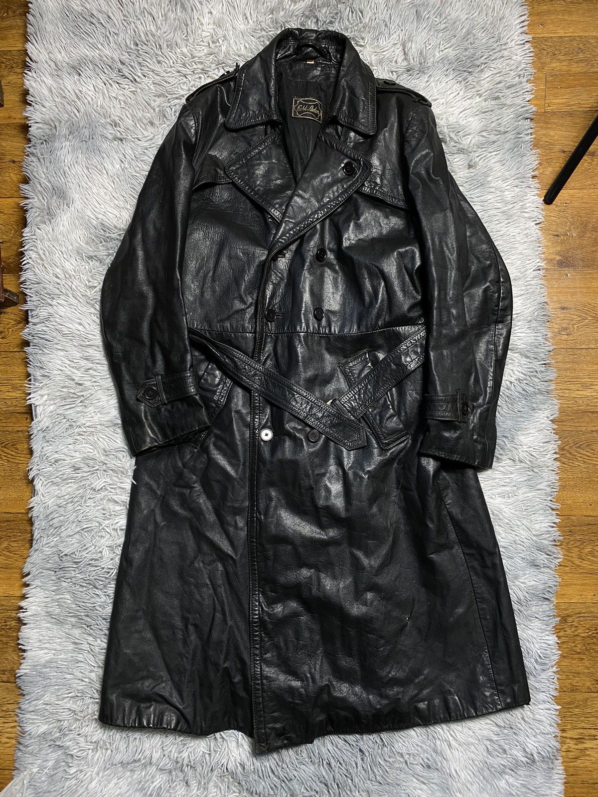 Leather × Other La Fam Distressed Leather Jacket | Grailed