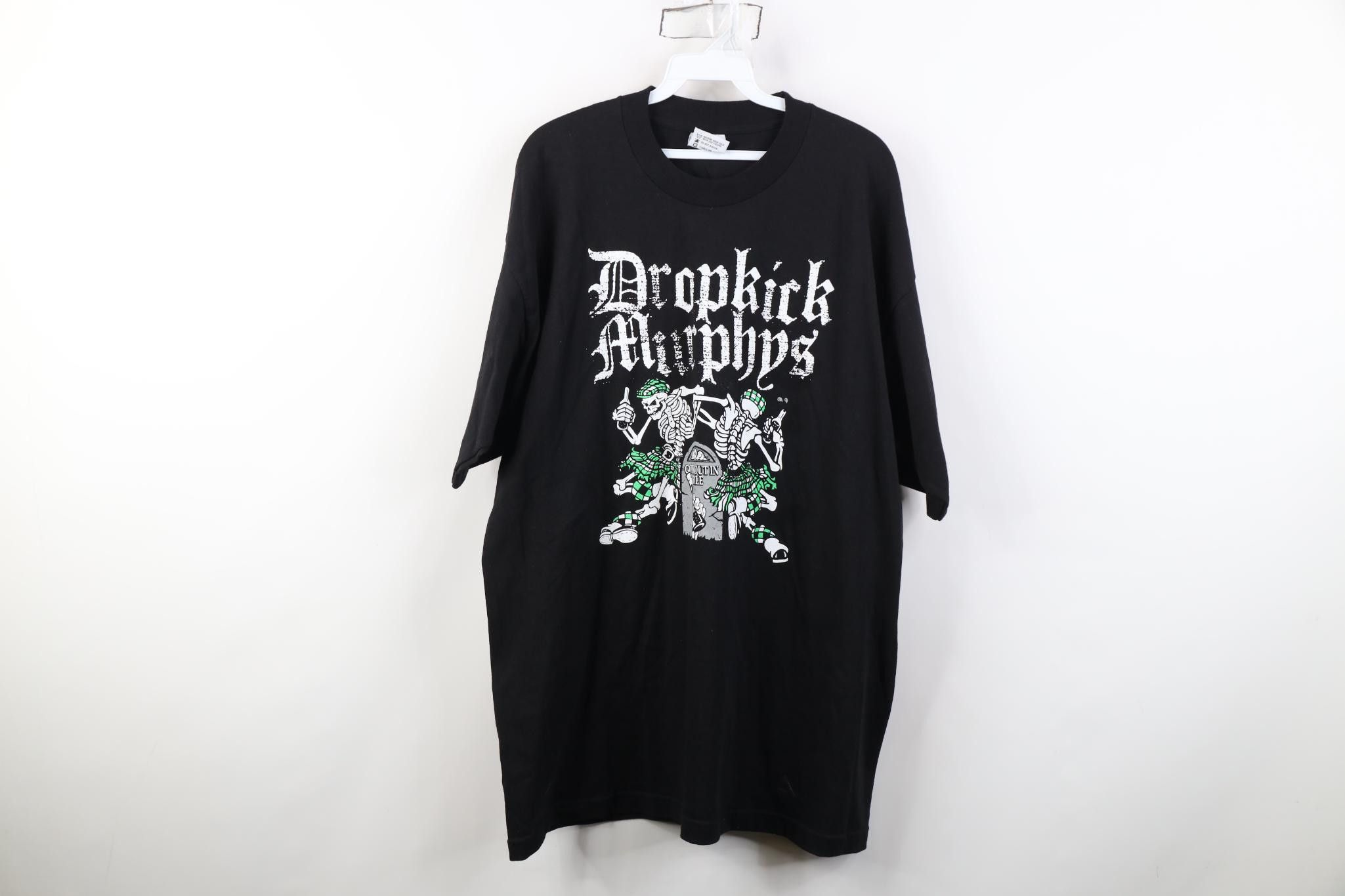 Vintage Vintage Y2K 2011 Dropkick Murphys Band T-Shirt Black USA Size US XL / EU 56 / 4 - 1 Thumbnail