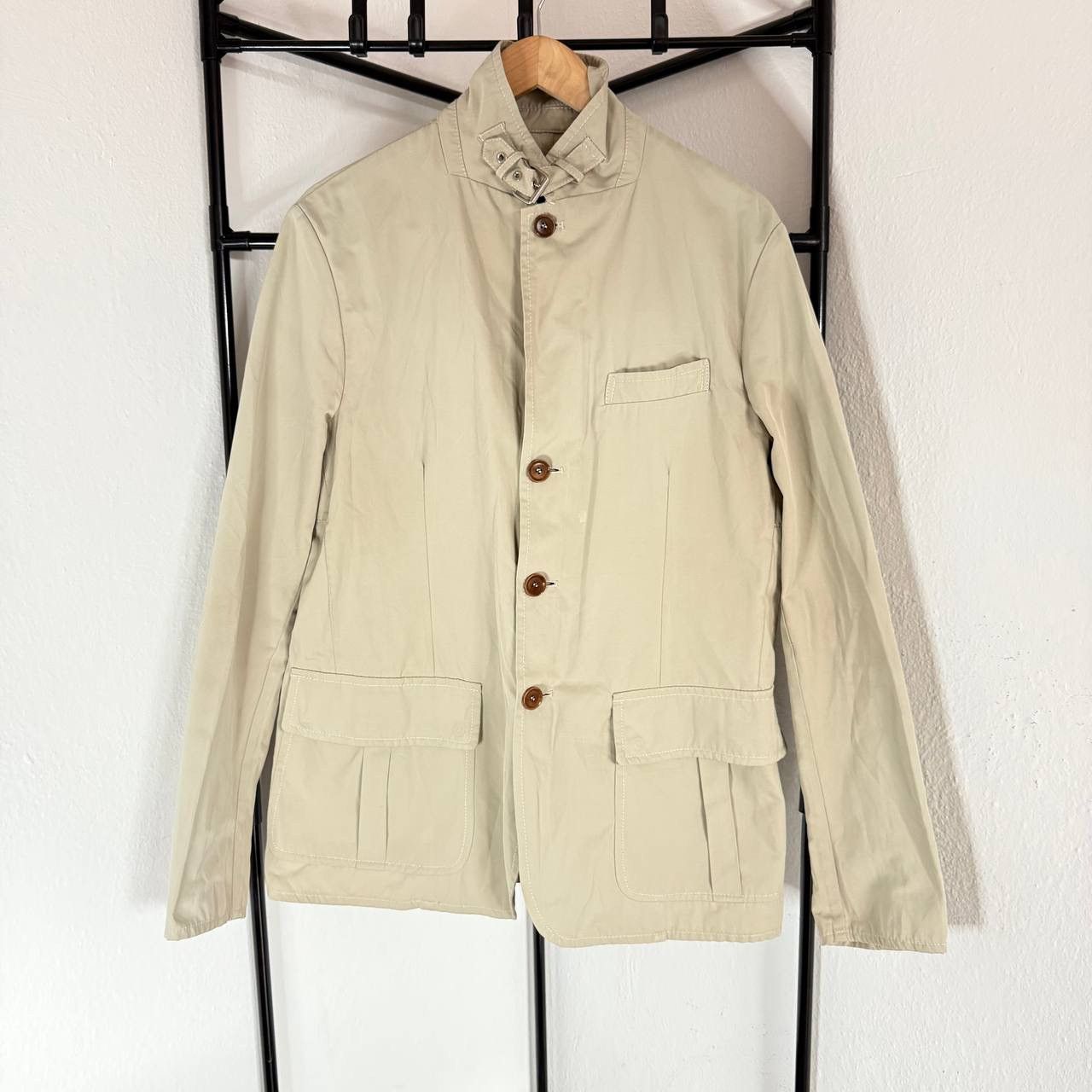 Moncler Moncler Vintage 00s Beige Jacket Size XL / US 12-14 / IT 48-50 - 1 Thumbnail