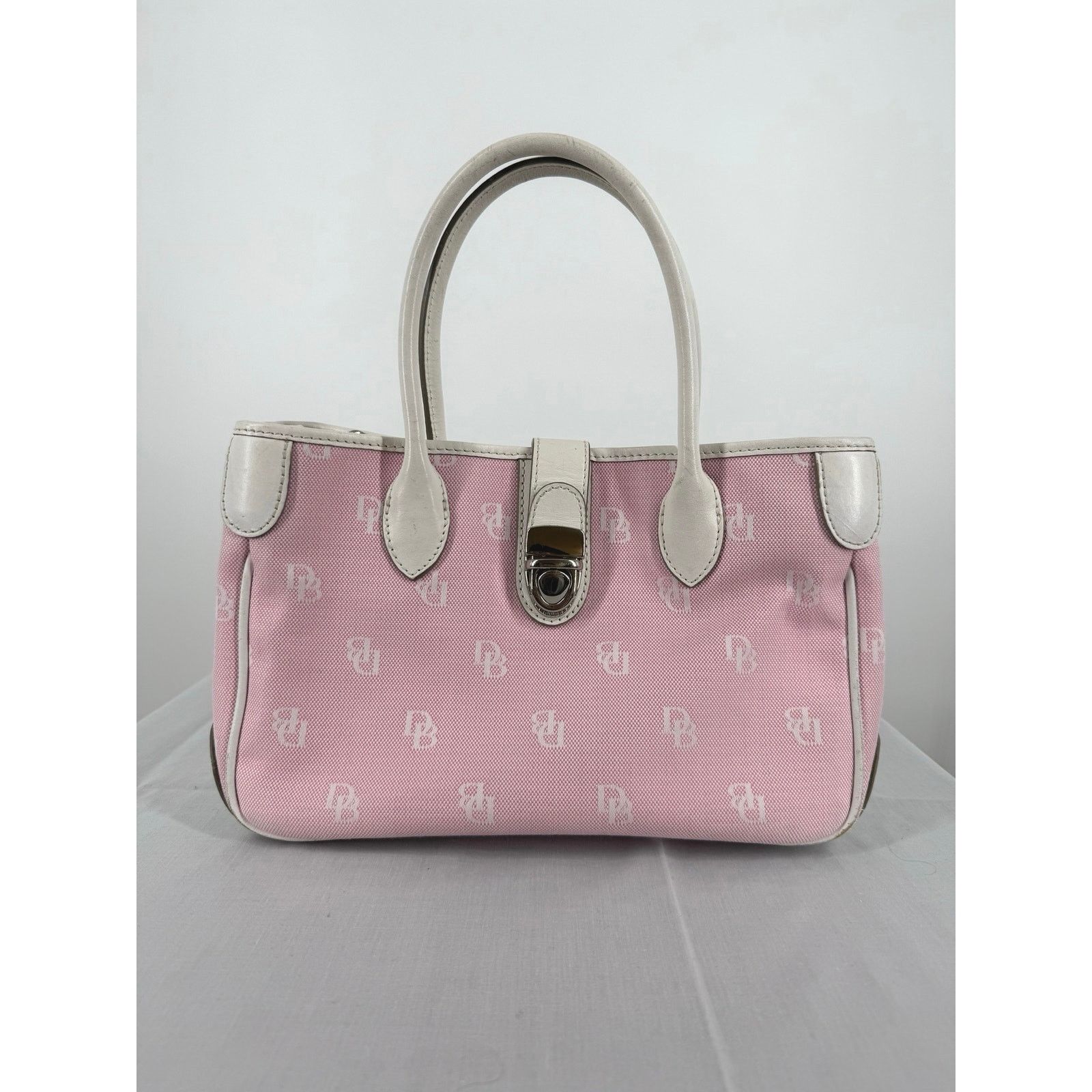 Dooney & Bourke Vintage Dooney & Bourke Signature Canvas and Leather Satchel Size ONE SIZE - 1 Thumbnail
