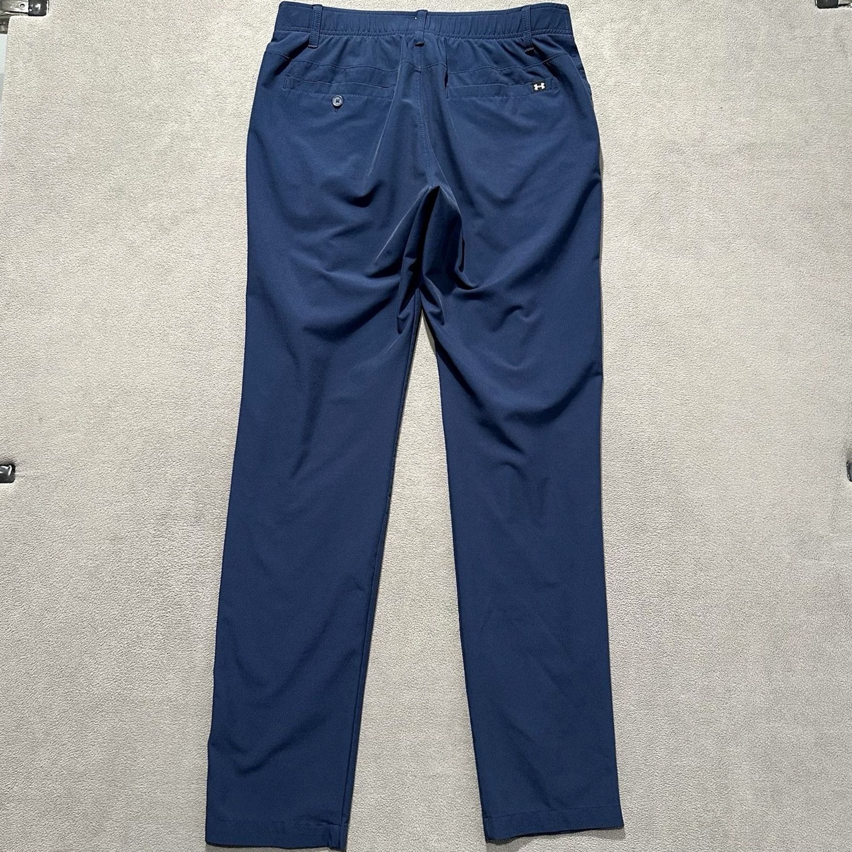 Under Armour Under Armour Golf Pants Mens 34x34 Blue Stretch Khakis Regular Inseam 34 EUC Size US 34 / EU 50 - 2 Thumbnail