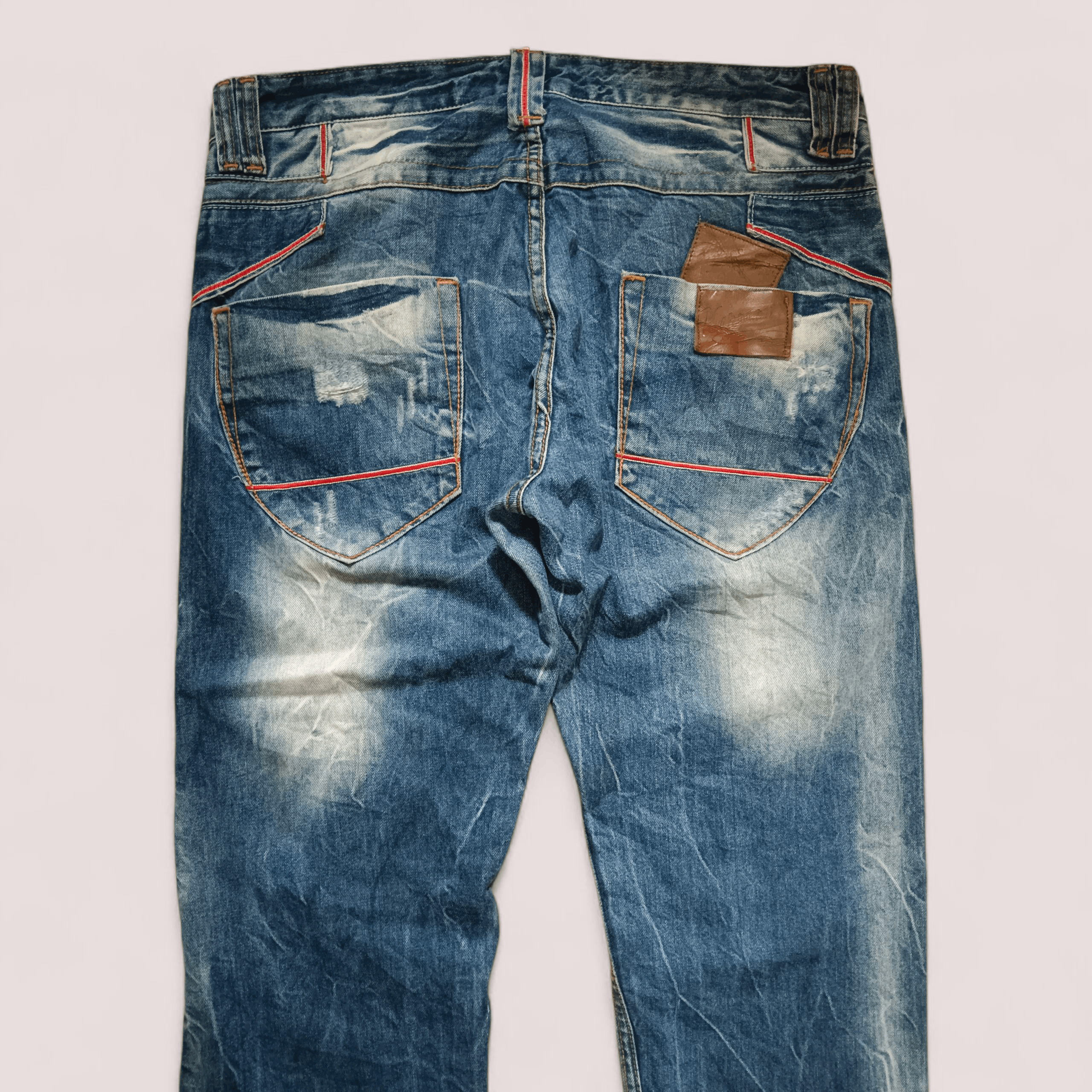 Takeshy Kurosawa Takeshy Kurosawa The Art Denim Size US 35 - 5 Thumbnail