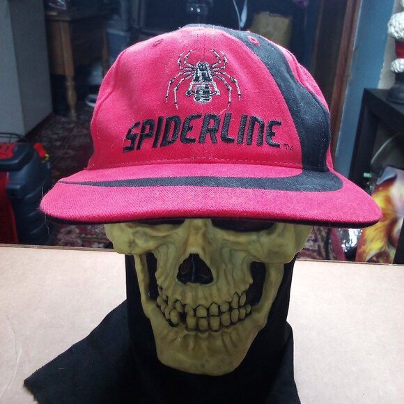 Vintage Vintage Spiderline Snap Back Hat Cap Size ONE SIZE - 1 Thumbnail