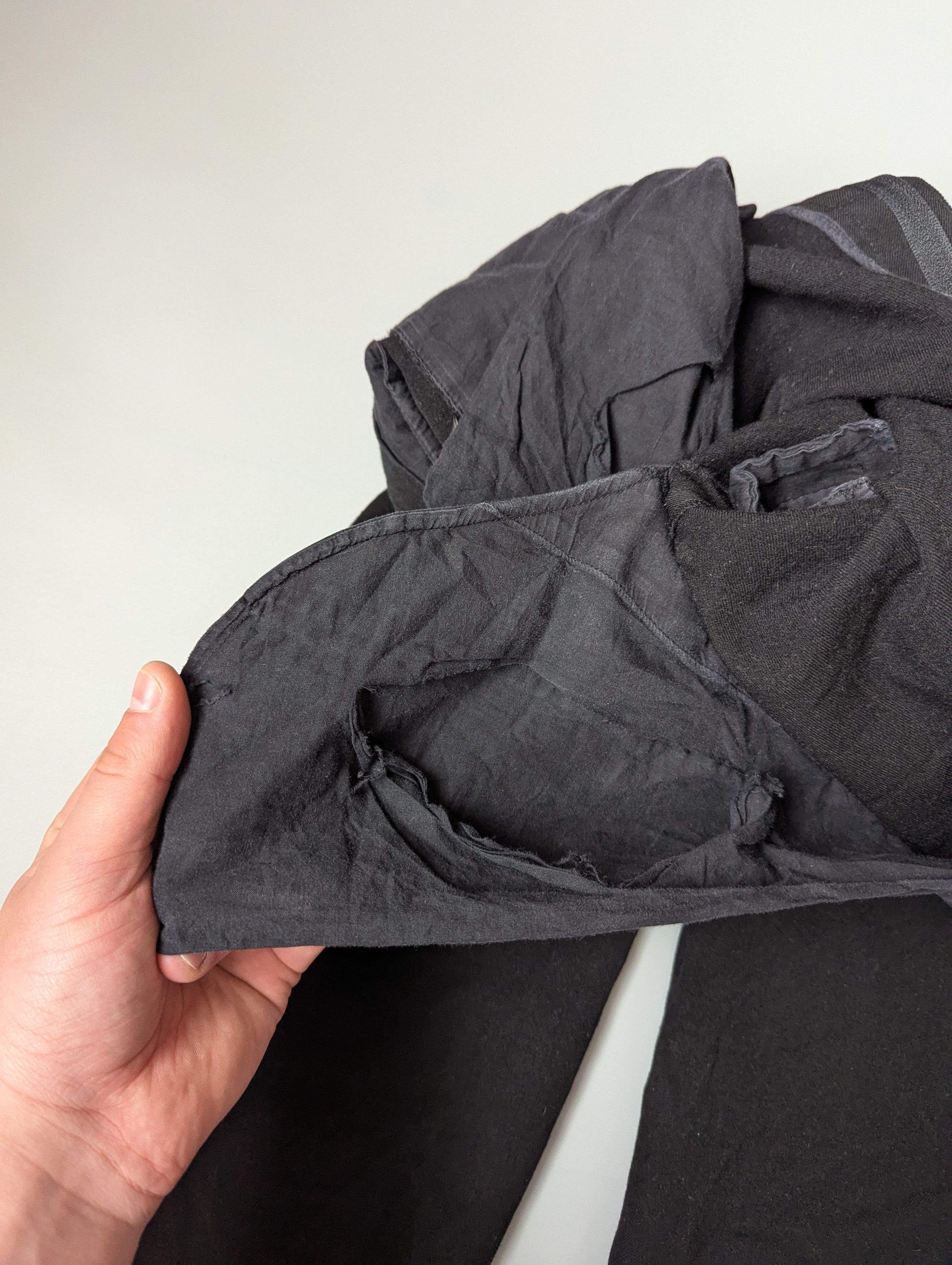 Balenciaga Balenciaga Cropped Wool Tailored Pants Size 46 Size 32" / US 10 / IT 46 - 14 Thumbnail