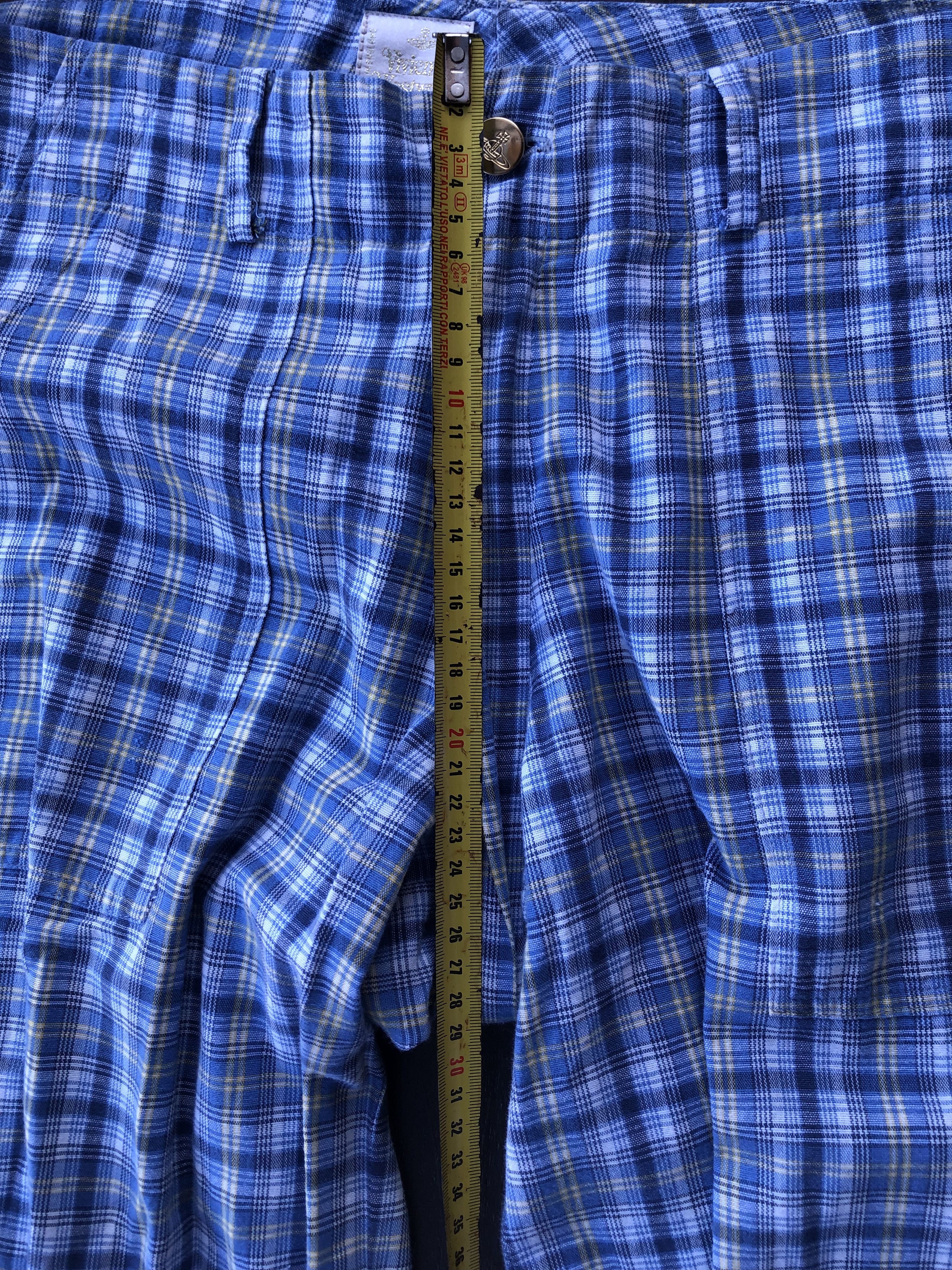 Vivienne Westwood Vivienne Westwood Vintage Gingham Bondage pants Size US 30 / EU 46 - 12 Thumbnail