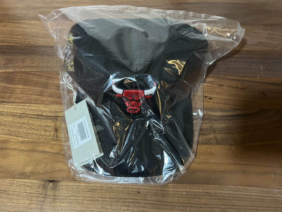 image of Kith For 47 Chicago Bulls Hitch Snapback Black Cap Hat Ss24, Men's