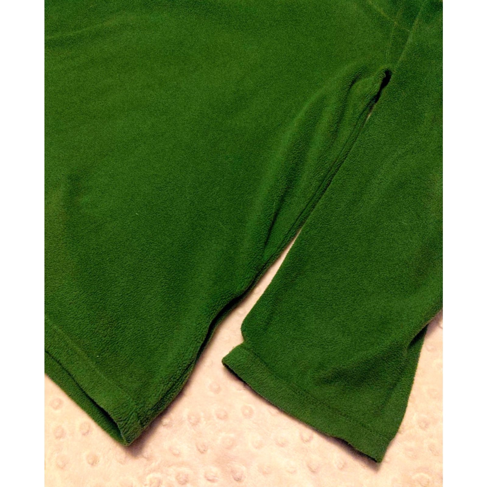 The North Face The North Face Sweater Mens Regular Green Fleece 1/4 Zip Long Sleeve Winter Fall Spring Pullover Logo Embroidered 90s Outdoor Casual Workwear Mens Size US L / EU 52-54 / 3 - 2 Thumbnail