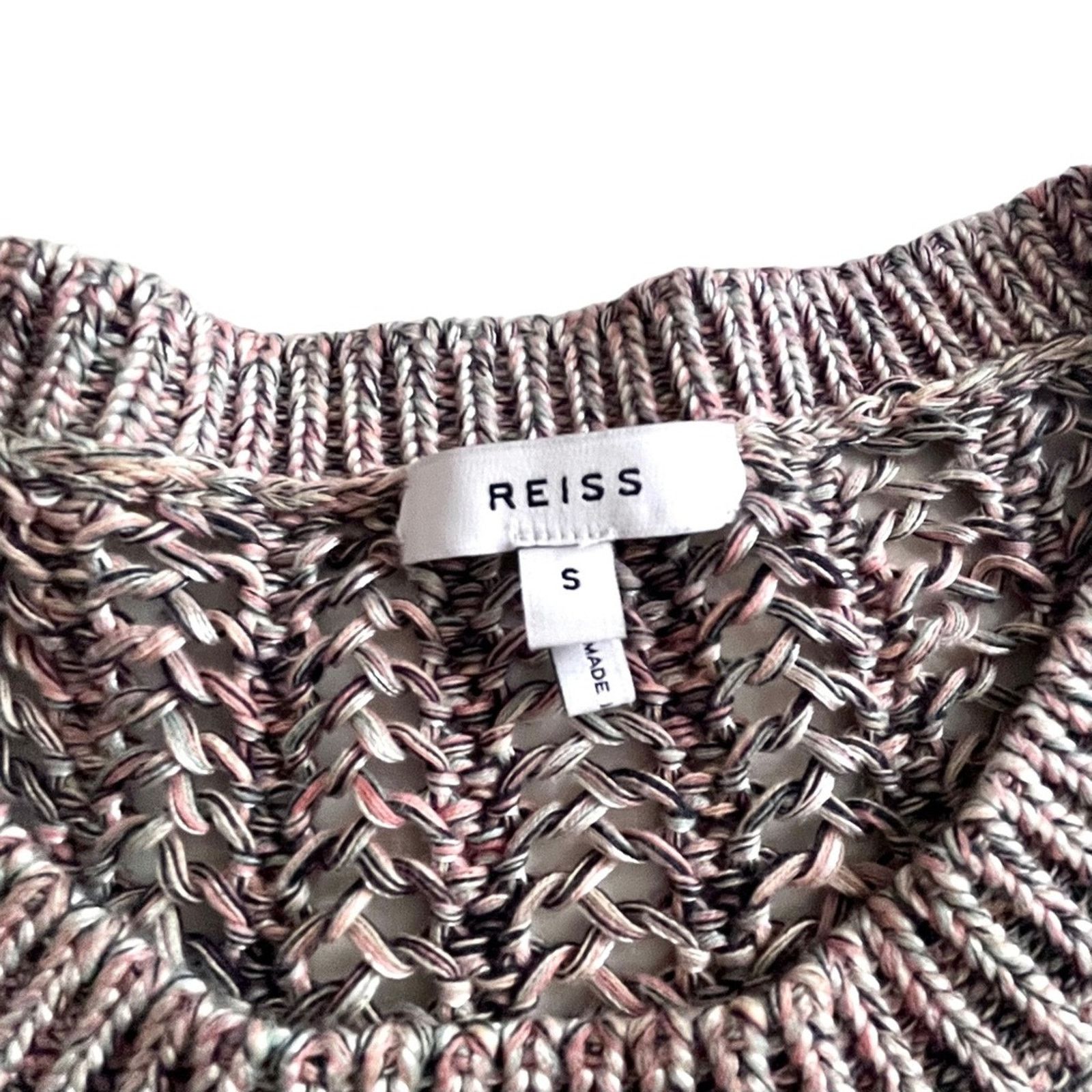 Reiss Reiss Poly Space-Dye Open Knit Sweater size Small Size S / US 4 / IT 40 - 6 Thumbnail