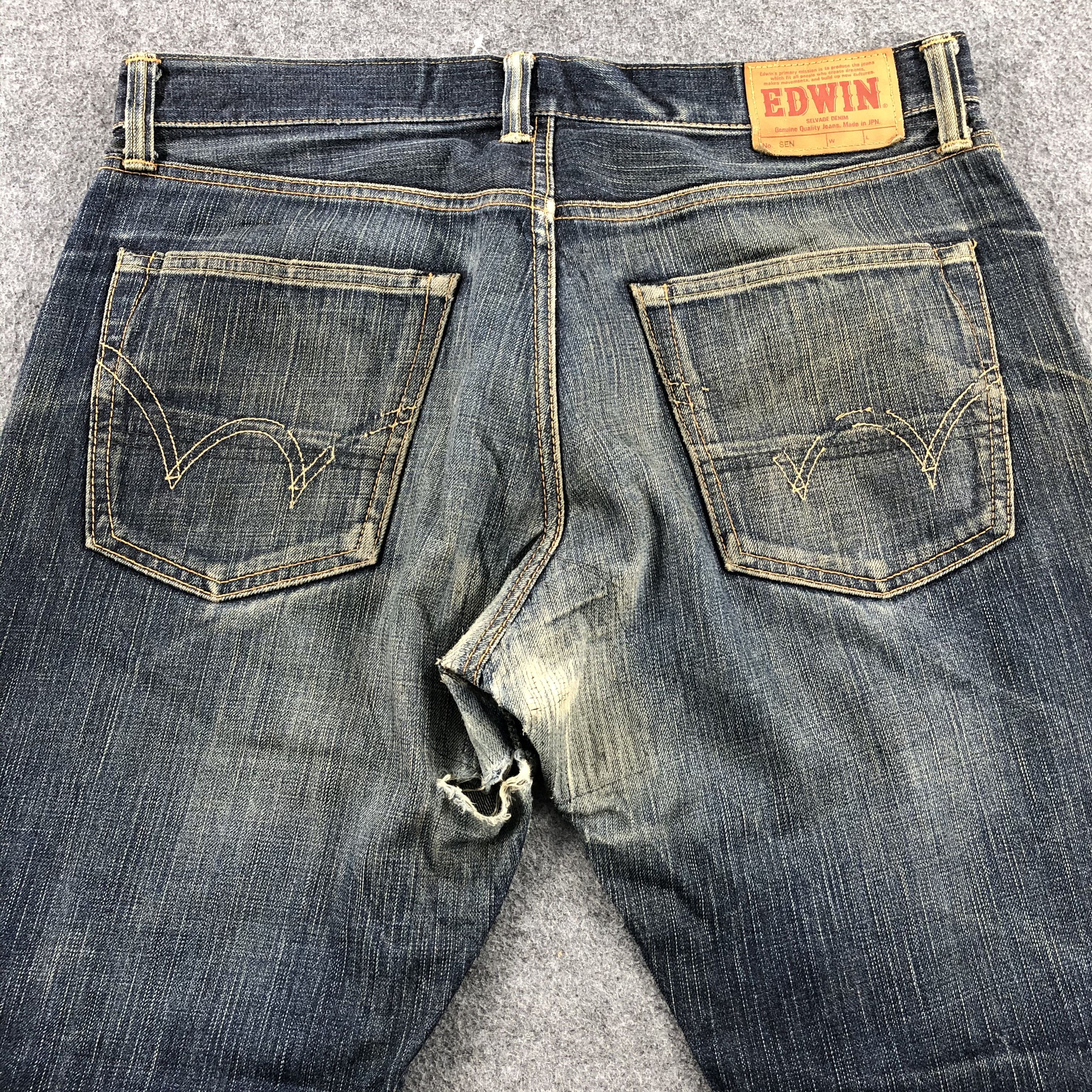 Edwin Vintage Edwin Redline Jeans-JM1993 Size US 37 - 5 Thumbnail