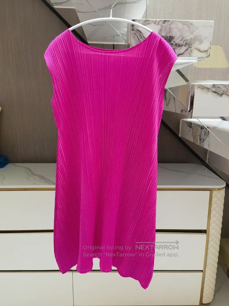 Issey Miyake Issey Miyake Fuchsia Two-Piece Set Size L / US 10 / IT 46 - 3 Thumbnail