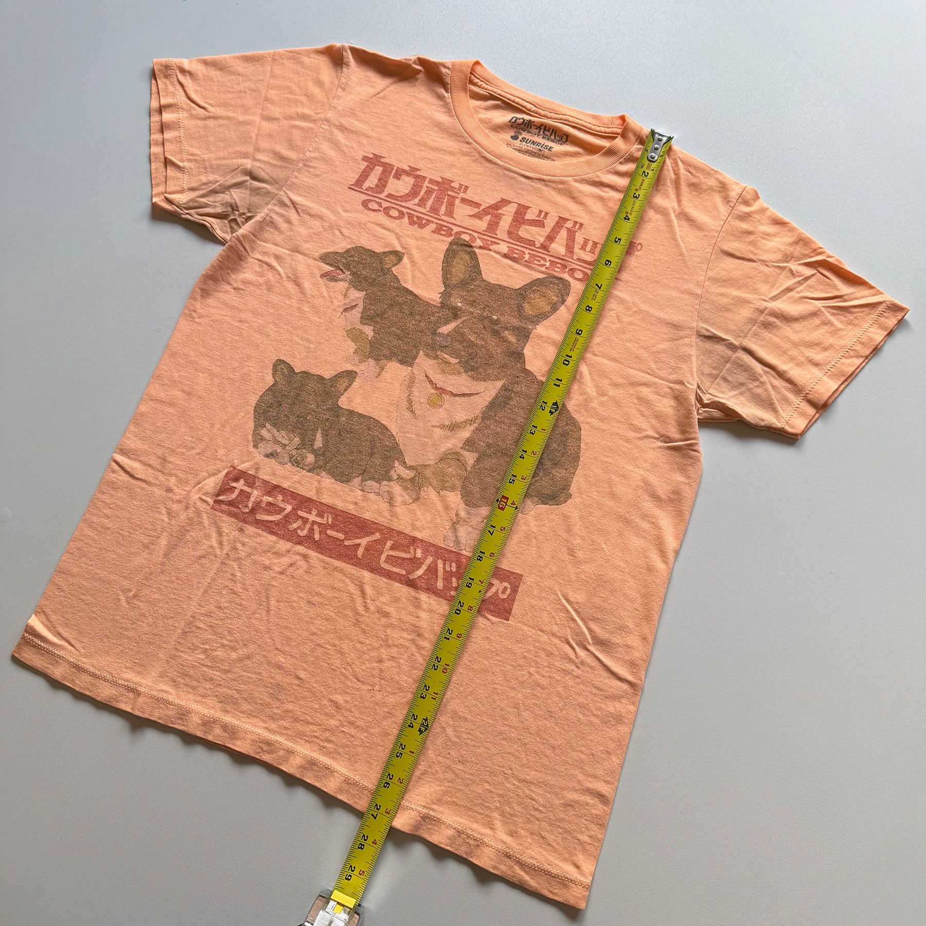 Vintage 2010s Vintage Cowboy Bebop Ein Corgi Sunrise Funimation Tee Size US M / EU 48-50 / 2 - 7 Thumbnail