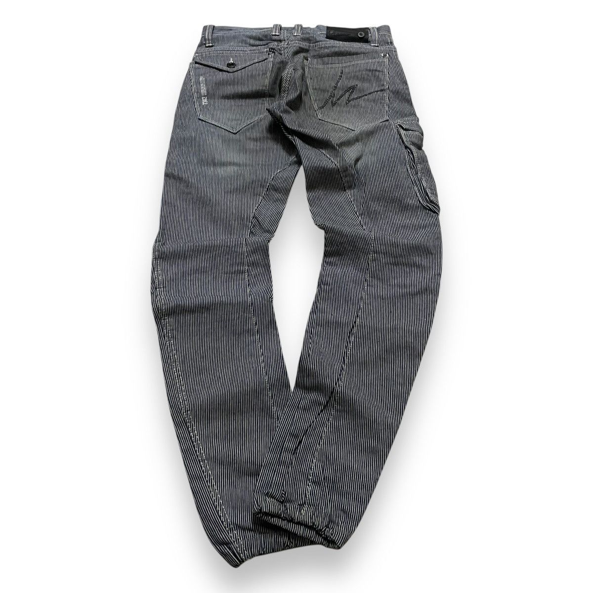 Japanese Brand ORIGINAL TACTICAL POCKET STRIPE l'FRONTIER (28×40) Size US 28 / EU 44 - 8 Thumbnail