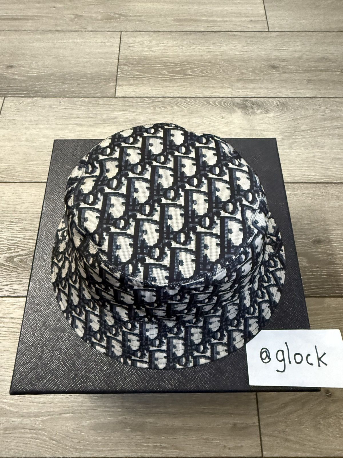 Christian Dior Monsieur Christian Dior Monsieur Diorissimo Reversible Bucket Hat Size ONE SIZE - 6 Thumbnail
