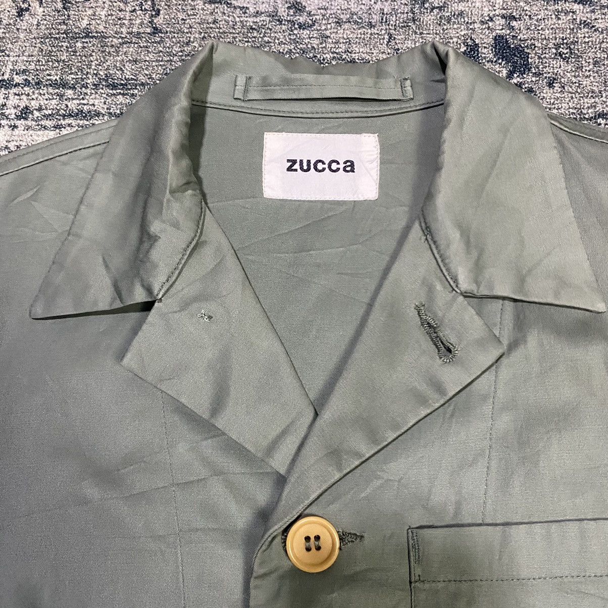 CABANE de ZUCCa × Issey Miyake × Zucca Zucca Military Shirt Jacket Size US S / EU 44-46 / 1 - 14 Thumbnail