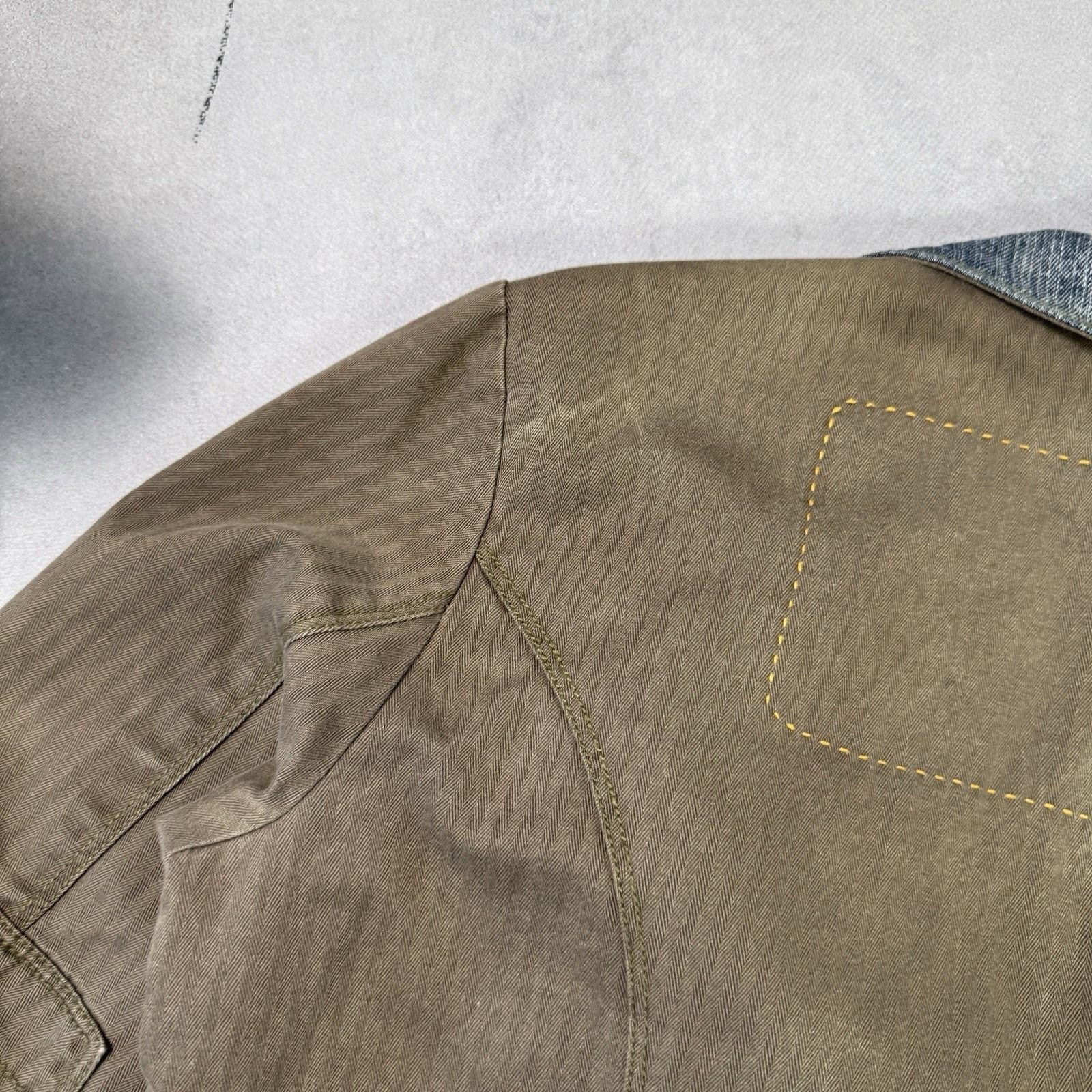 Diesel Vintage Diesel Avant Garde Faded Jacket Blazer Coat Size L Size L / US 10 / IT 46 - 15 Thumbnail
