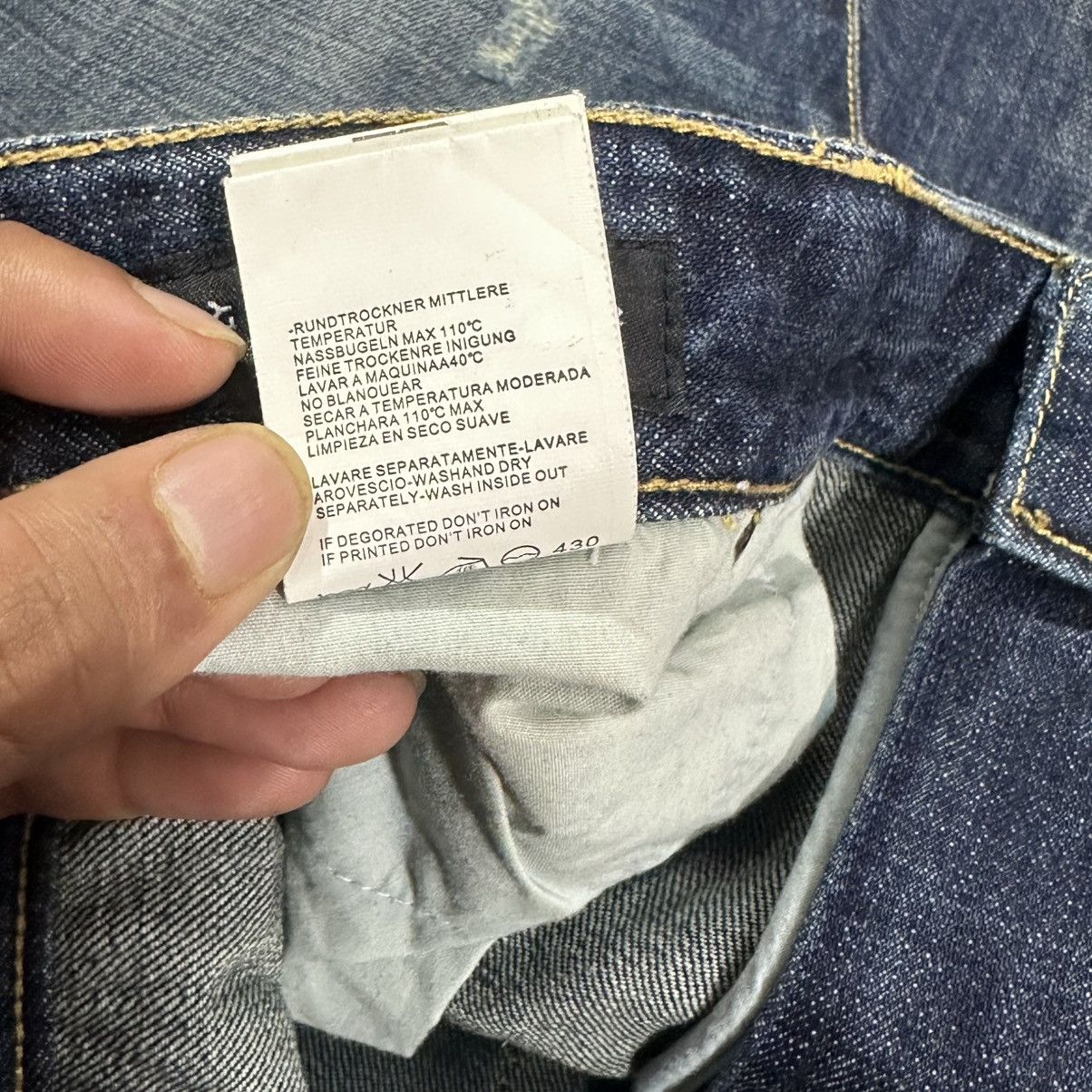 Dsquared2 Dsquared2 Italy Distressed Denim Mod 74 LA 264 - Size 36 Size US 36 / EU 52 - 12 Thumbnail
