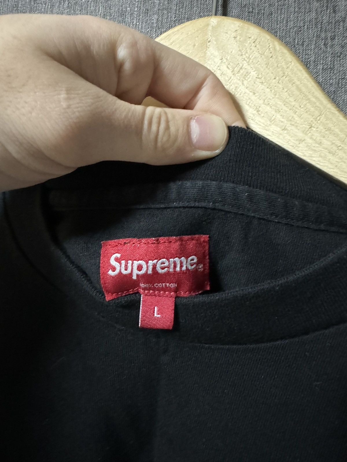 Supreme Supreme Streetwear Embroidered Logo Long Sleeve T-shirt Size US L / EU 52-54 / 3 - 8 Thumbnail