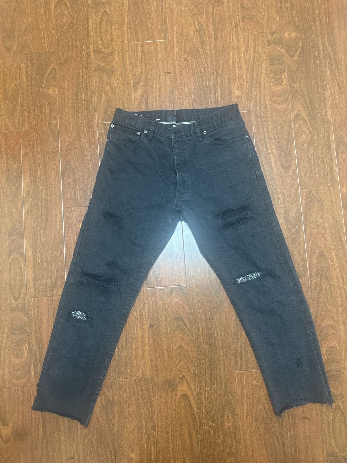 Visvim Visvim ICT SS Journeyman Pants CMYK BLK Tacked Size 2 | Grailed