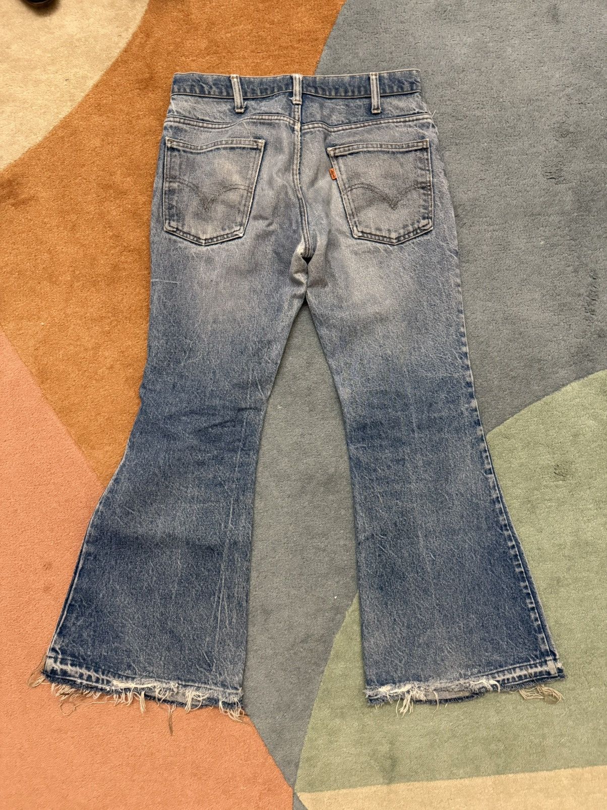 Levi's Vintage Clothing Levis 684 Orange Tab bell bottoms Size US 32 / EU 48 - 3 Thumbnail