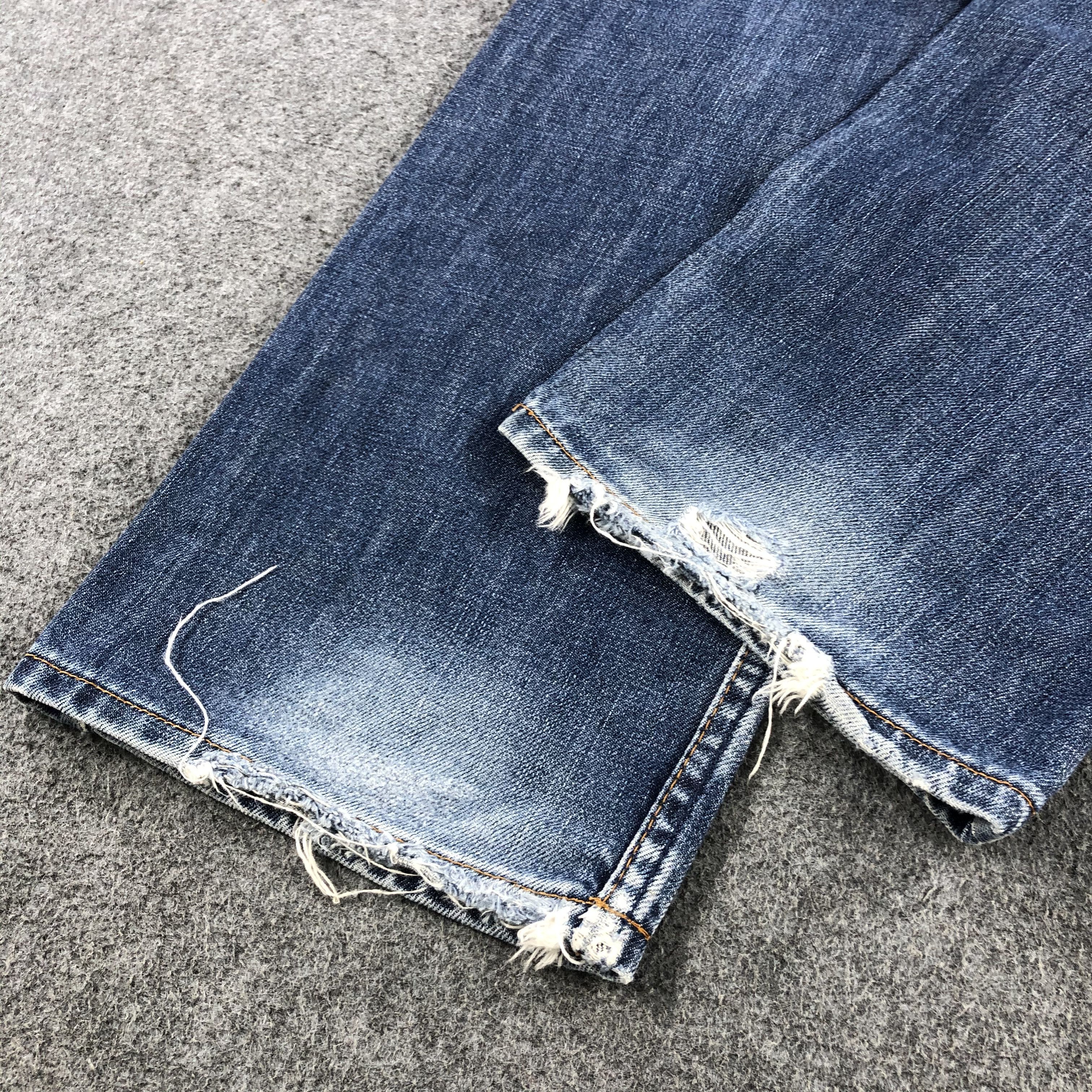 Levi's 90s Vintage Blue Wash Levis 513 Jeans-J1834 Size US 30 / EU 46 - 6 Thumbnail