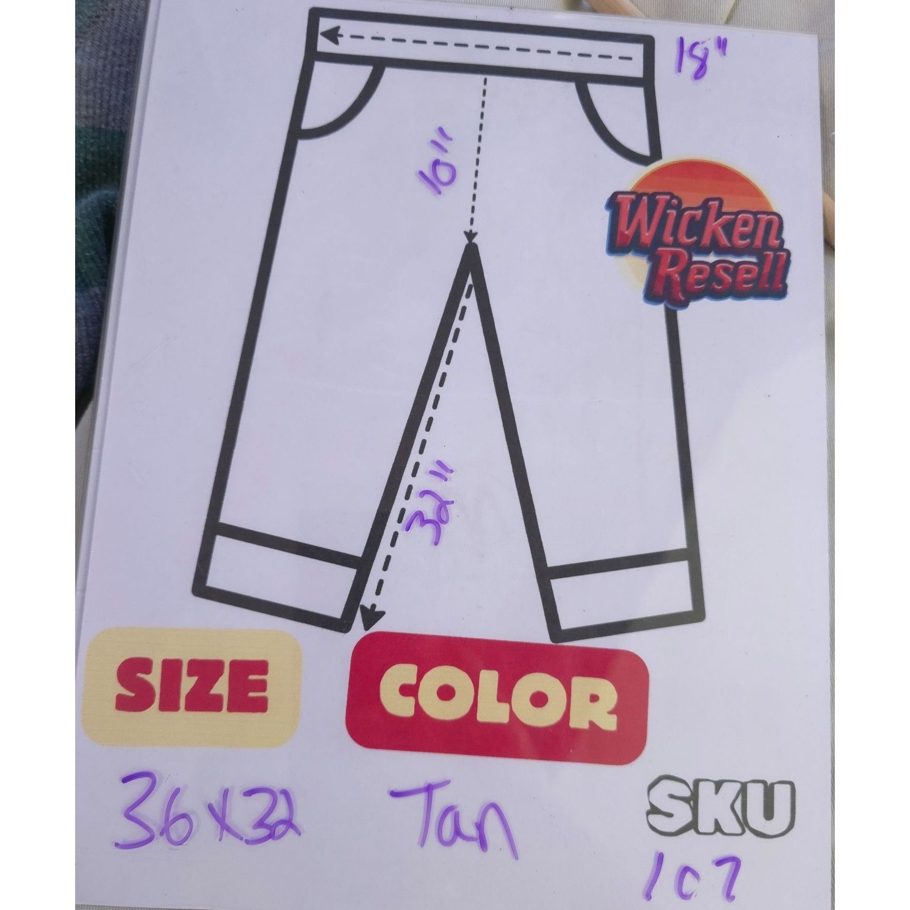 Stafford Stafford Mens Classic Fit Tan Dress Pants 36x32 Year Round 6 Size US 36 / EU 52 - 5 Thumbnail
