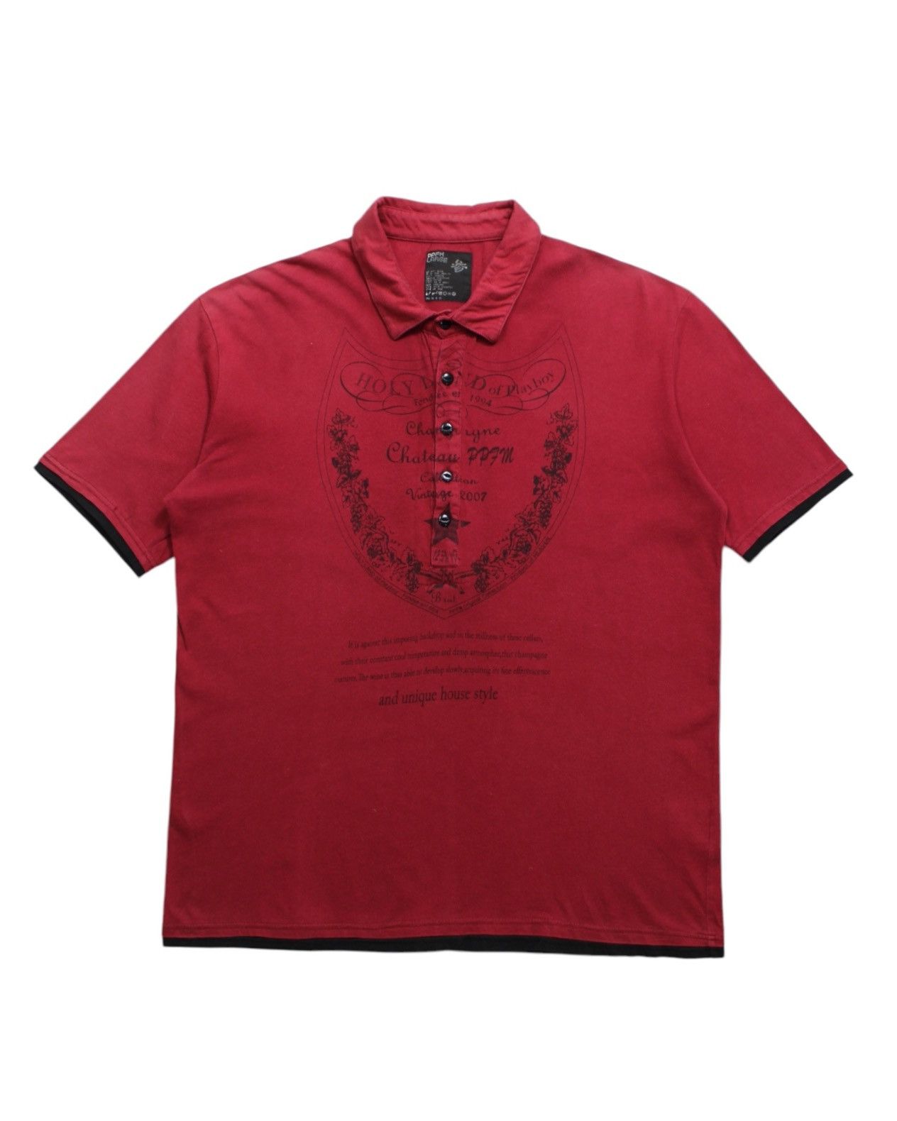 PPFM 2007 PPFM HOLLYLAND OF PLAYBOY LAYERED POLO SHIRT Size US L / EU 52-54 / 3 - 1 Thumbnail