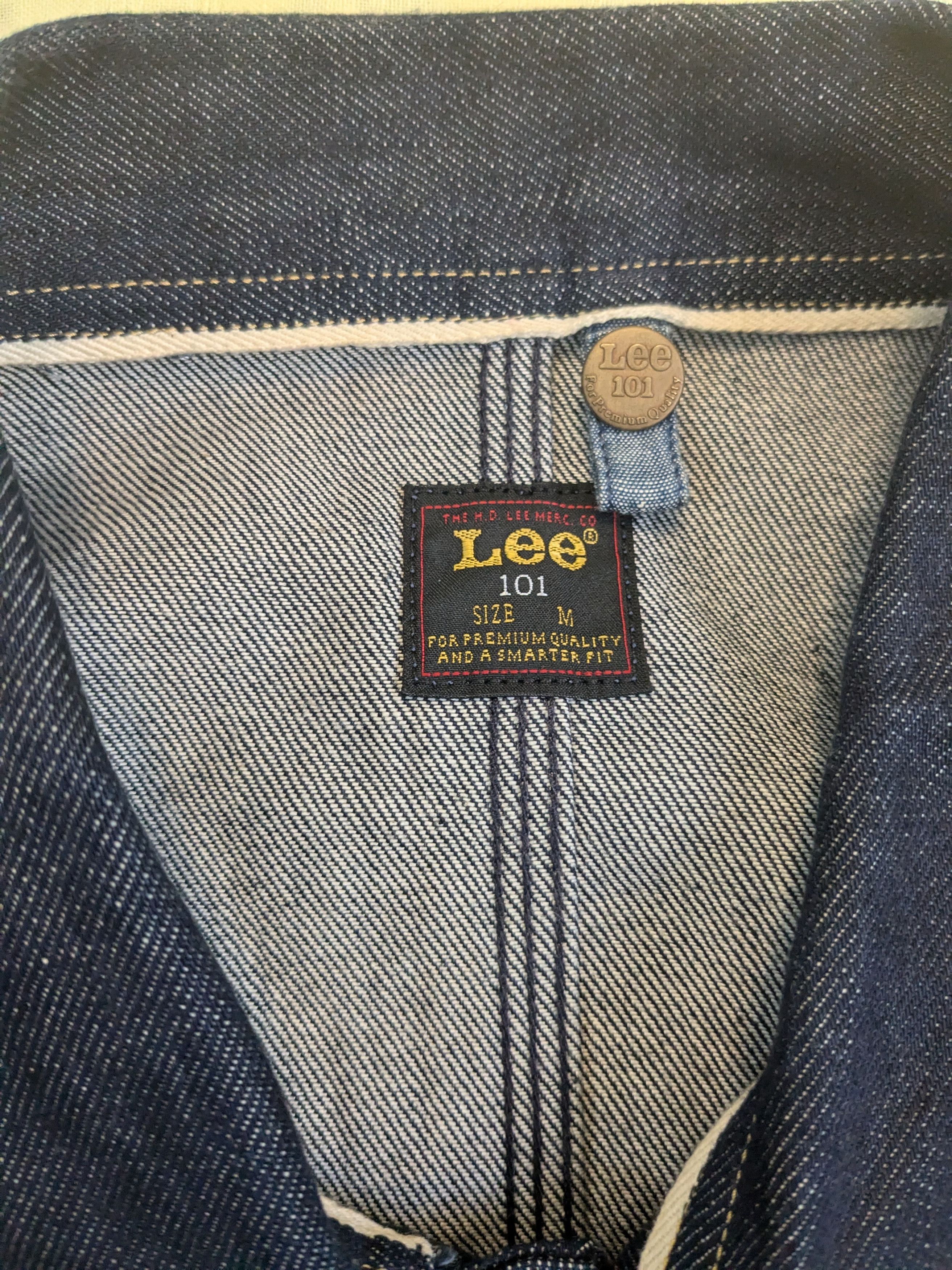 Lee Lee 101 workwear jacket (chore coat, bleu de travail) Size US M / EU 48-50 / 2 - 3 Thumbnail