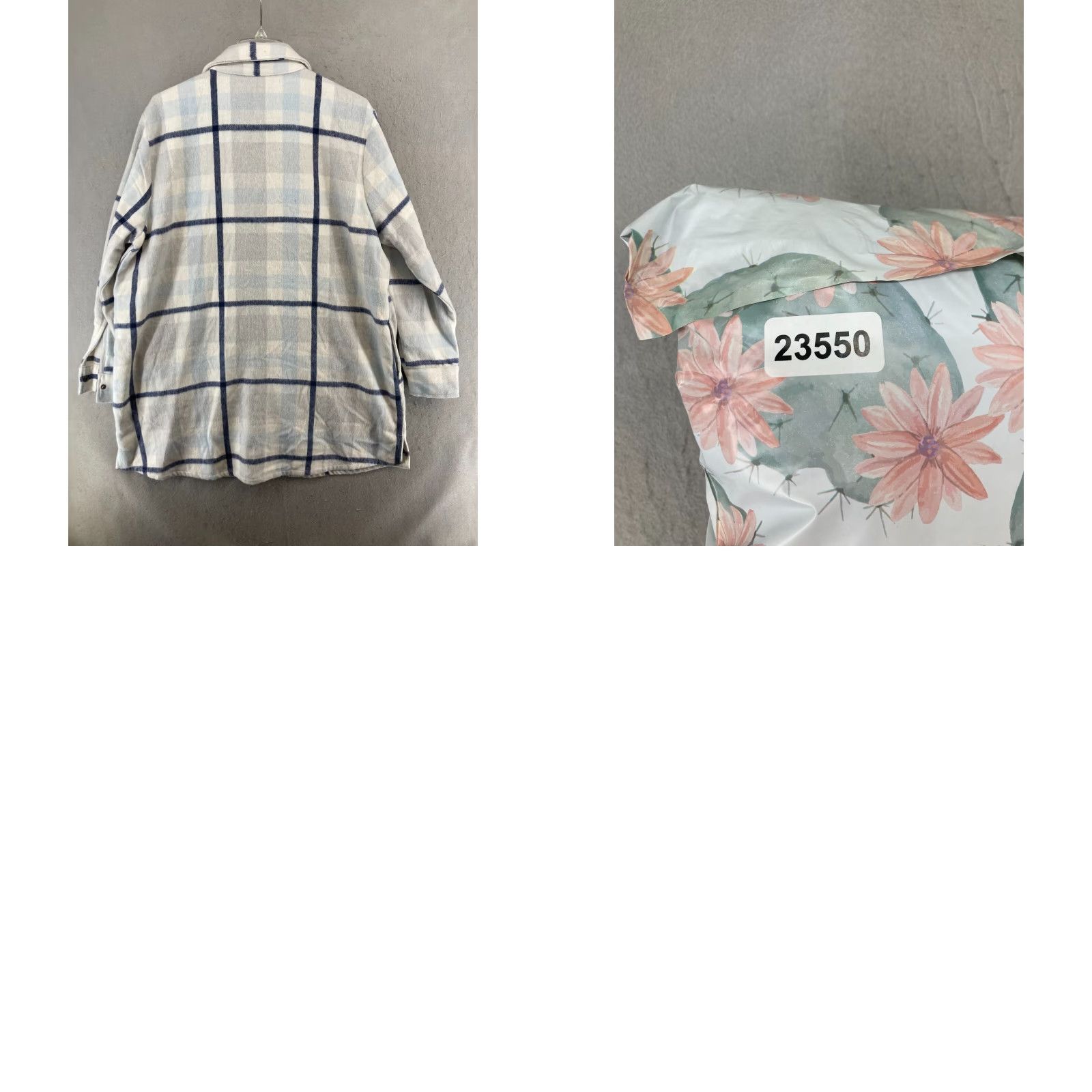 Eddie Bauer Eddie Bauer Women's Shacket XL Blue Plaid Fleece Button-Up Casual Shirt Snap Long Sleeve Outdoor Classic Size XL / US 12-14 / IT 48-50 - 8 Thumbnail