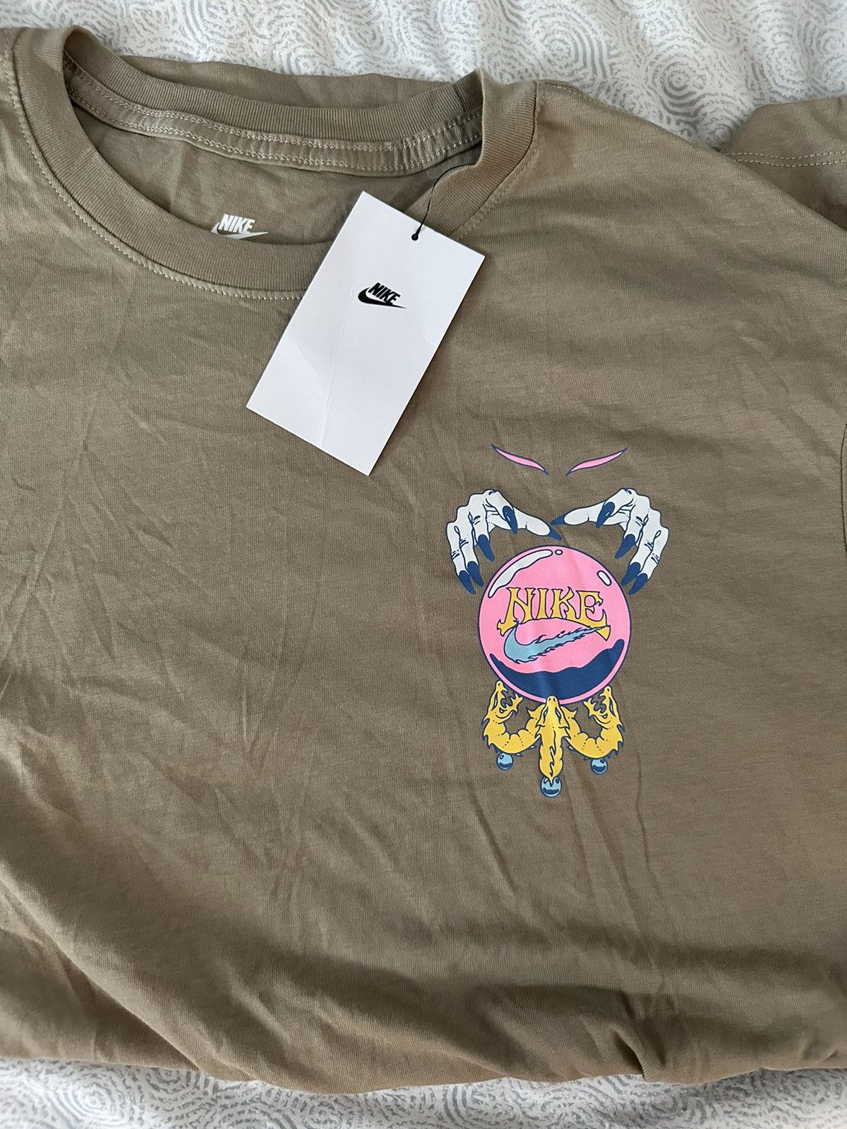 Nike Nike Crystal Ball T-shirt Brown Size US XL / EU 56 / 4 - 1 Thumbnail