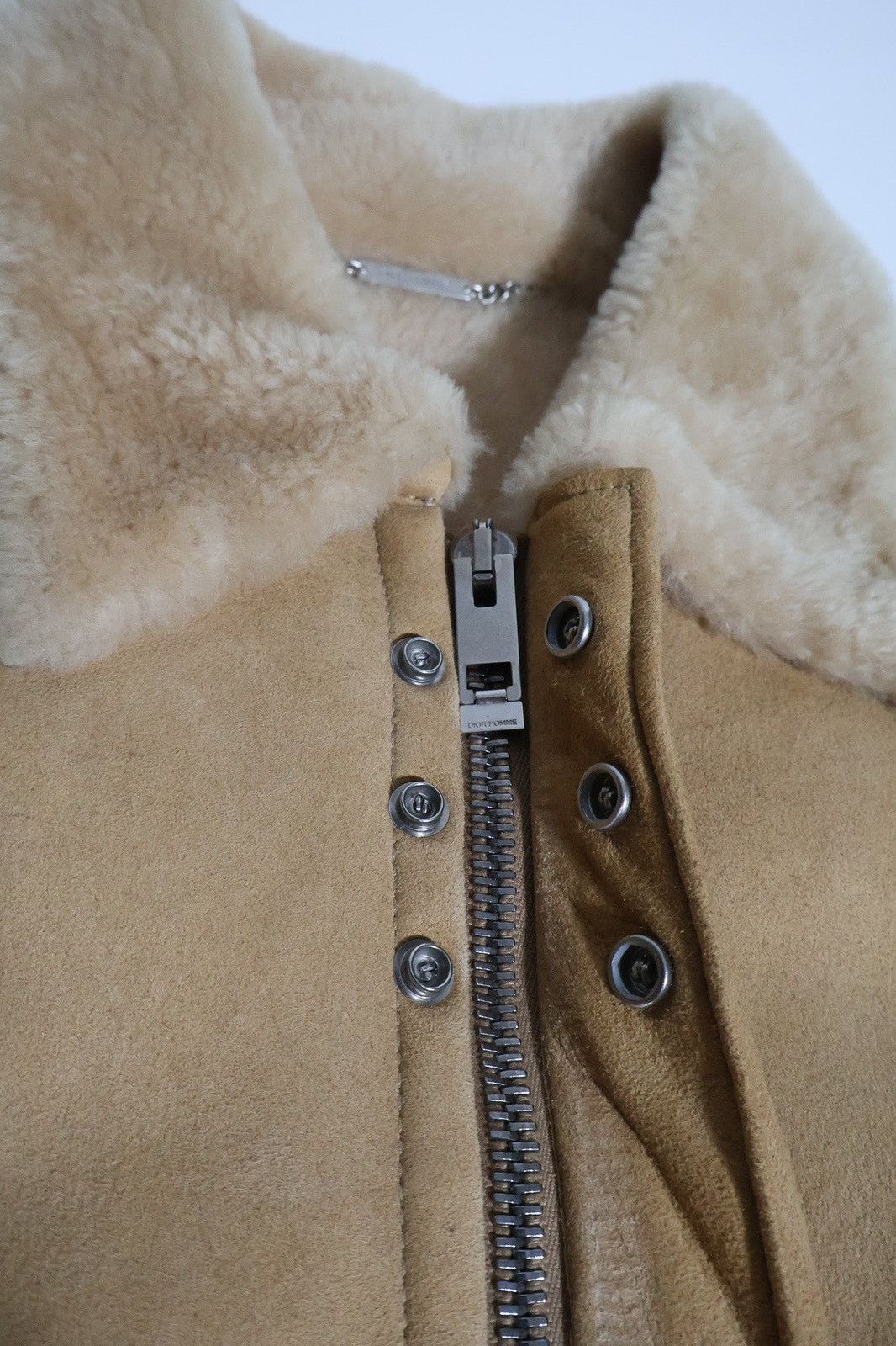 Dior Dior Homme AW04 Sheepskin Mouton Runway Jacket Size US L / EU 52-54 / 3 - 6 Thumbnail