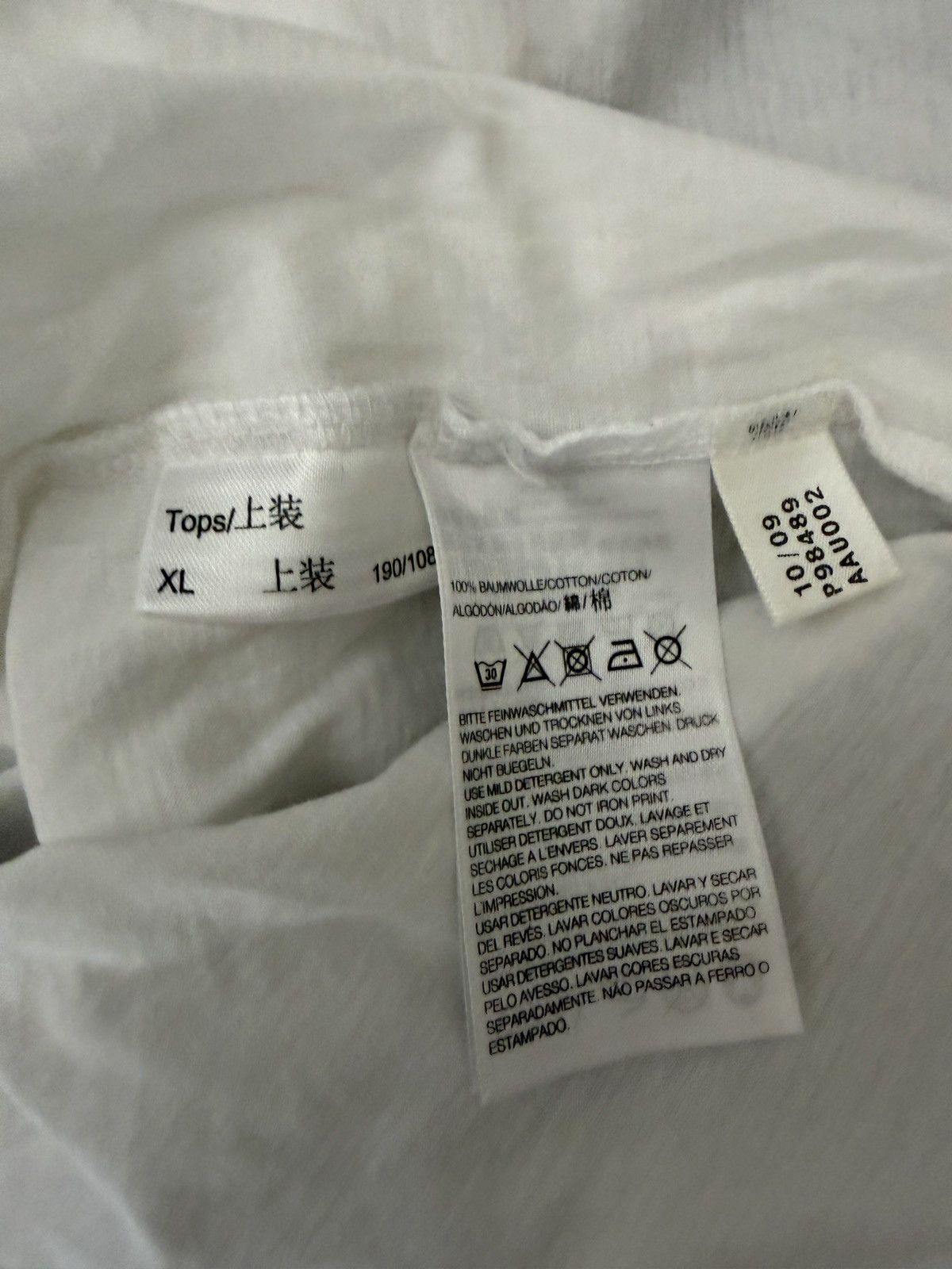 Y-3 Sort sleeve Y-3 T Shirt by Yohji for Adidas Size US XL / EU 56 / 4 - 4 Thumbnail