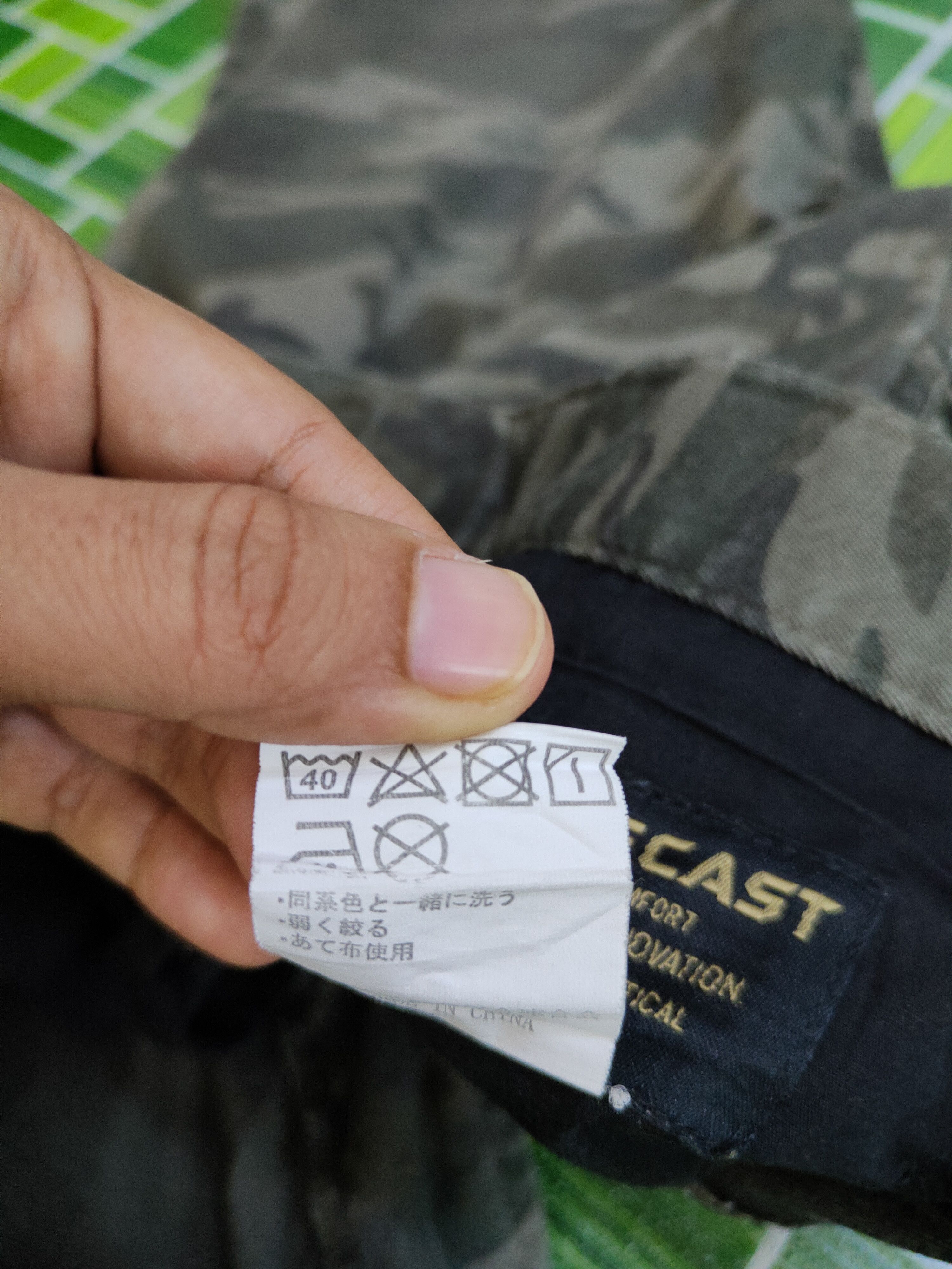 Japanese Brand Forecast Camouflage Multipocket Tactical Cargo Pants #S2428 Size US 33 - 16 Thumbnail