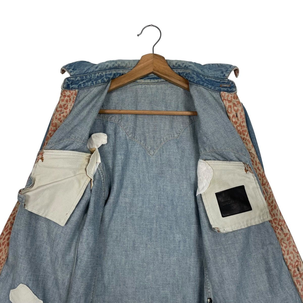 Isamu Katayama Backlash Isamu Katayama Backlash Distressed Style Denim Shirt Jacket Size US S / EU 44-46 / 1 - 13 Thumbnail
