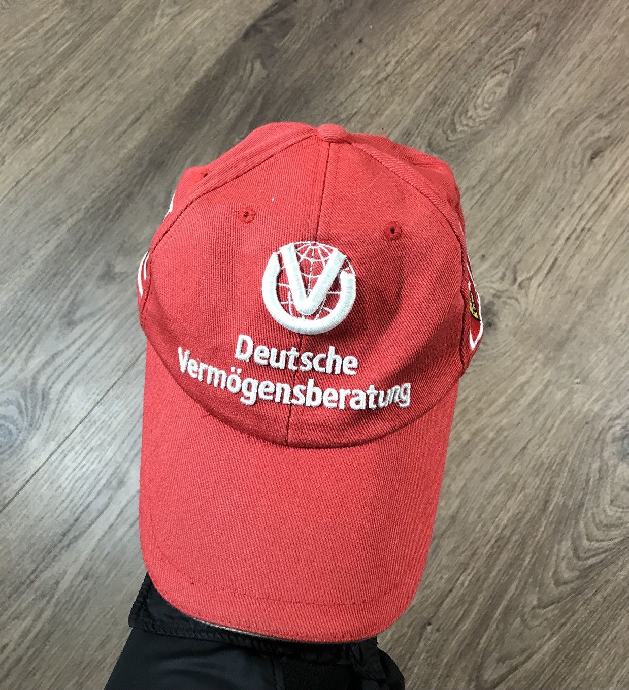 Ferrari × Vintage Vintage Ferrari F1 Cap Michael Schumacher Deutsche Size ONE SIZE - 6 Thumbnail