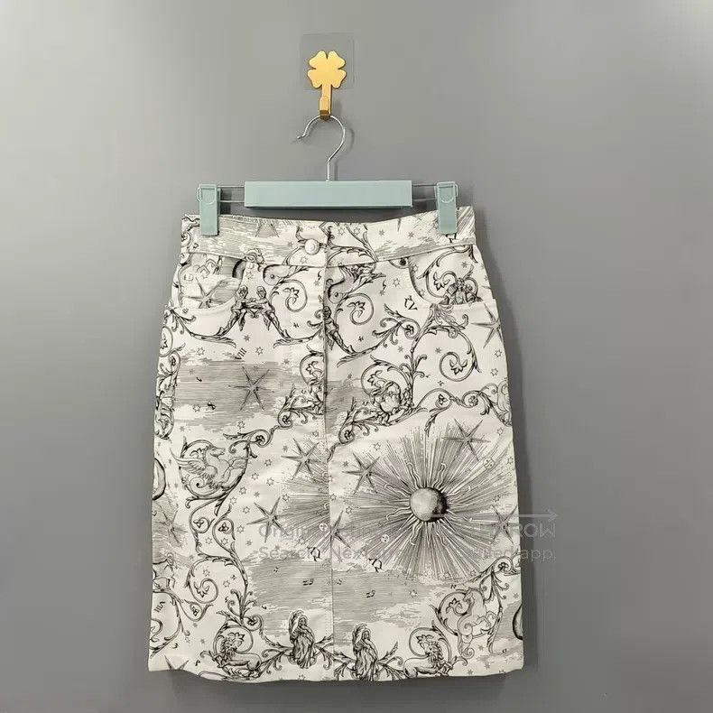 Hermes Hermes Constellation Series Pattern Printed Skirt Size 42" / US 20 - 1 Thumbnail
