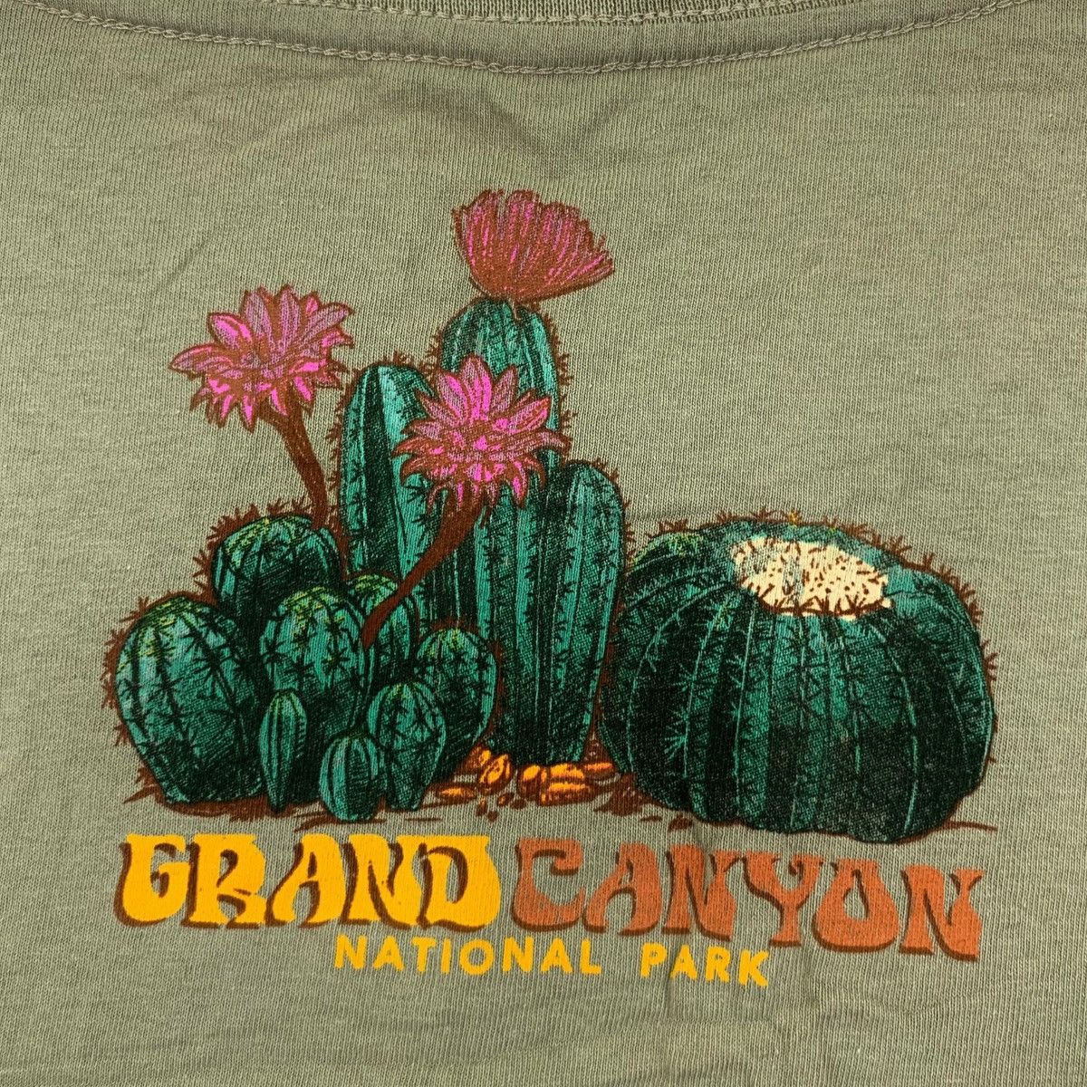 Vintage NATIONAL PARK FOUNDATION Grand Canyon Artwork Tee Shirt Size L / US 10 / IT 46 - 5 Thumbnail