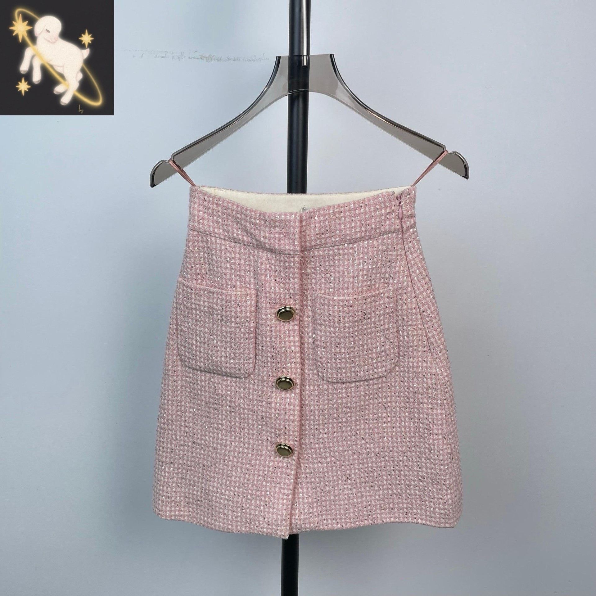 Miu Miu Miu Miu Pink Skirt 36 Women Size 36" / US 14 / IT 50 - 1 Thumbnail