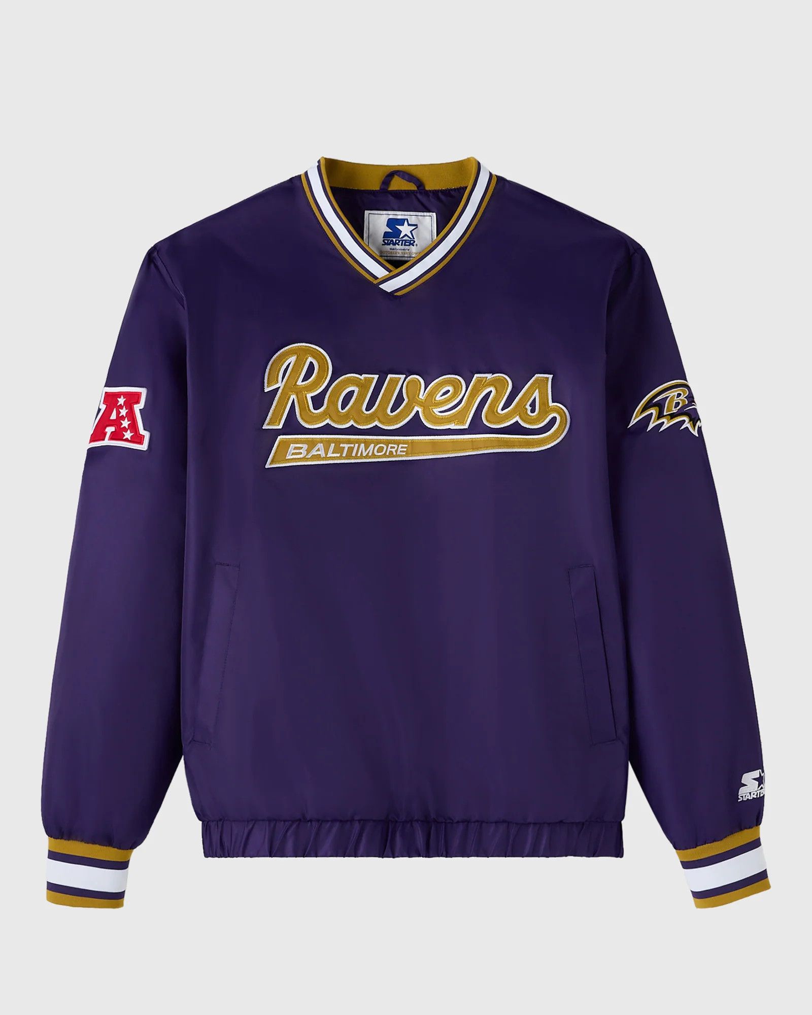 Drake OVO x NFL BALTIMORE RAVENS STARTER TRAINER PULLOVER JACKET Size US M / EU 48-50 / 2 - 4 Thumbnail
