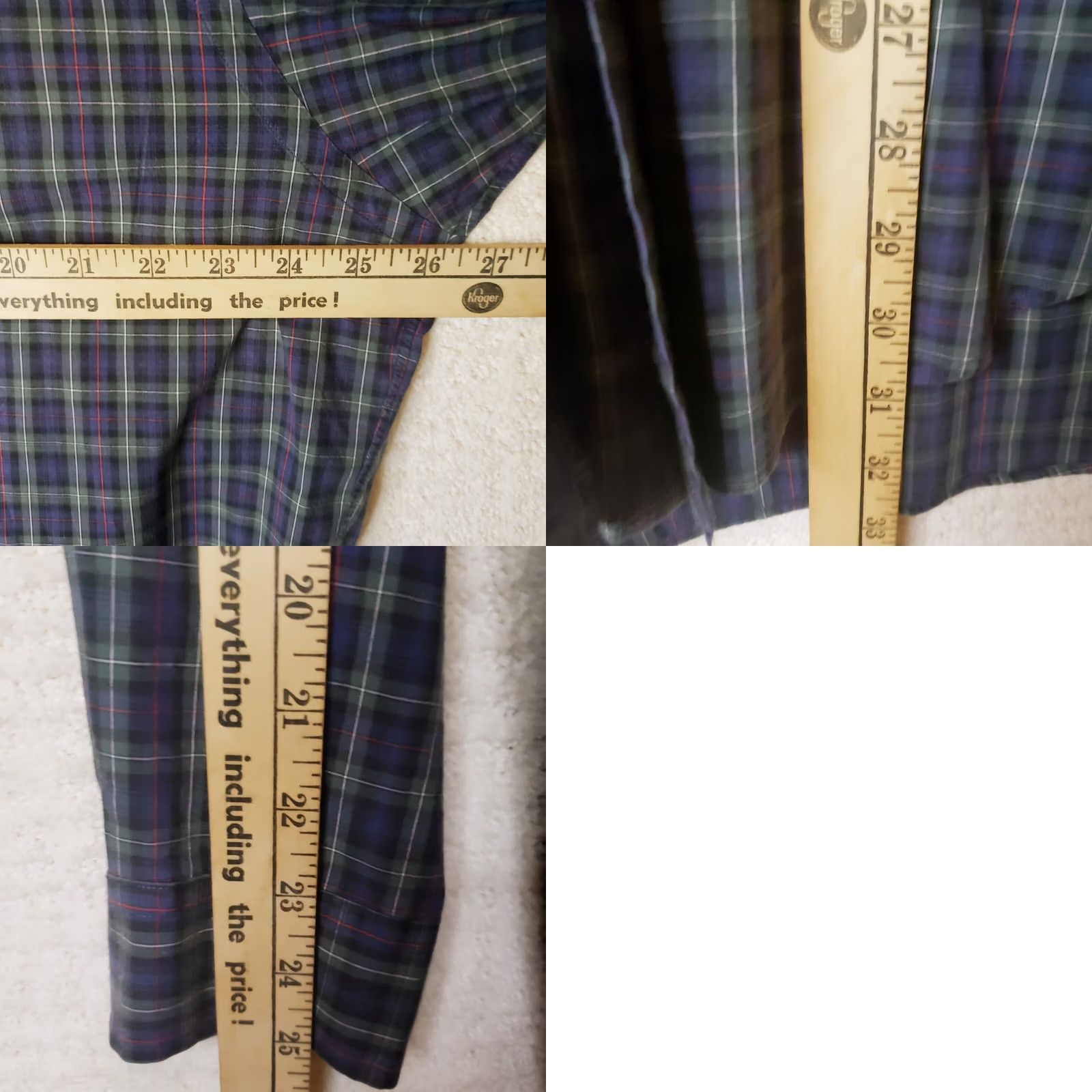 Polo Ralph Lauren Polo Ralph Lauren Blake Button Up Shirt Men's L Long Sleeve Plaid Blue Green Red Size US L / EU 52-54 / 3 - 9 Thumbnail