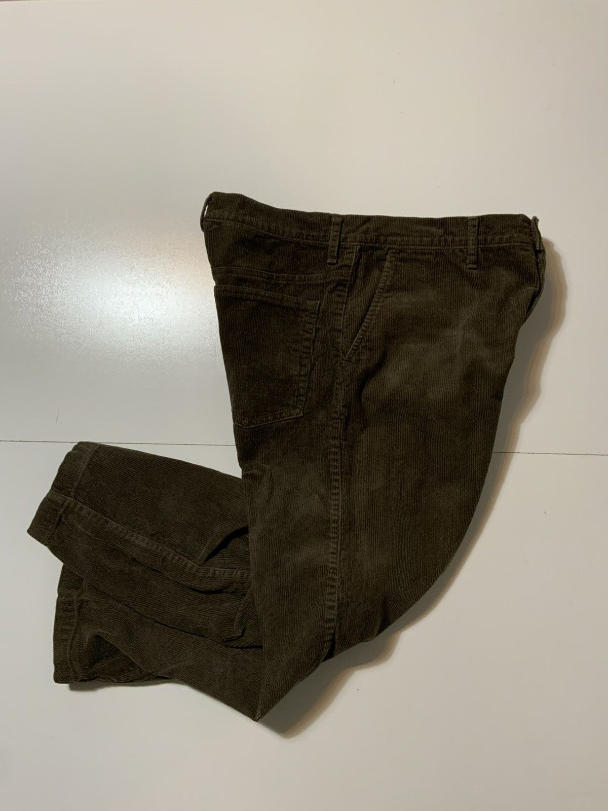 Levi's × Vintage Vintage 80s 90s Levis Corduroy Brown Cords YKK Zip Fit Pants Size US 34 / EU 50 - 2 Thumbnail