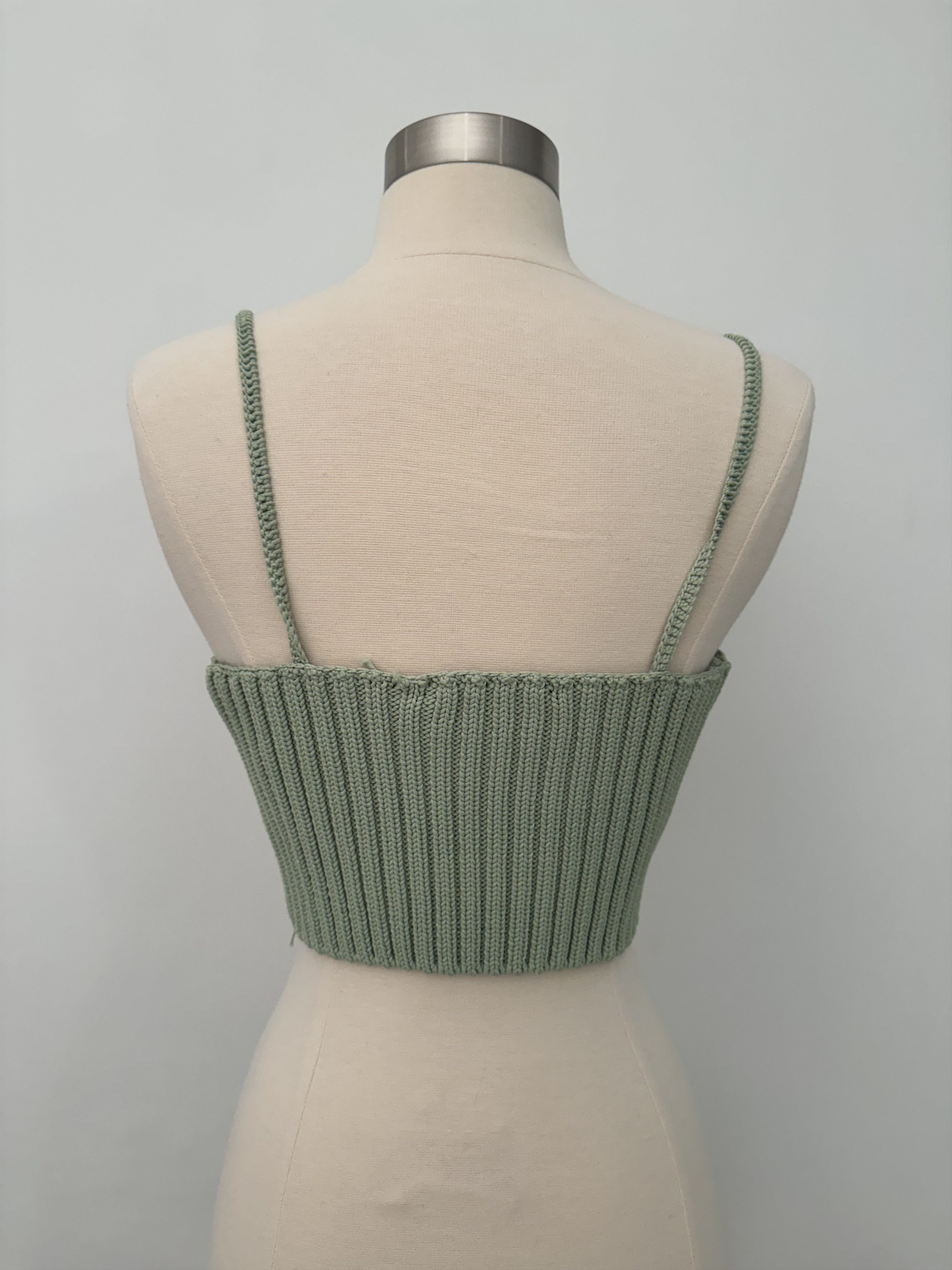 Jonathan Simkhai Knitted Crop Top Size XS / US 0-2 / IT 36-38 - 4 Thumbnail