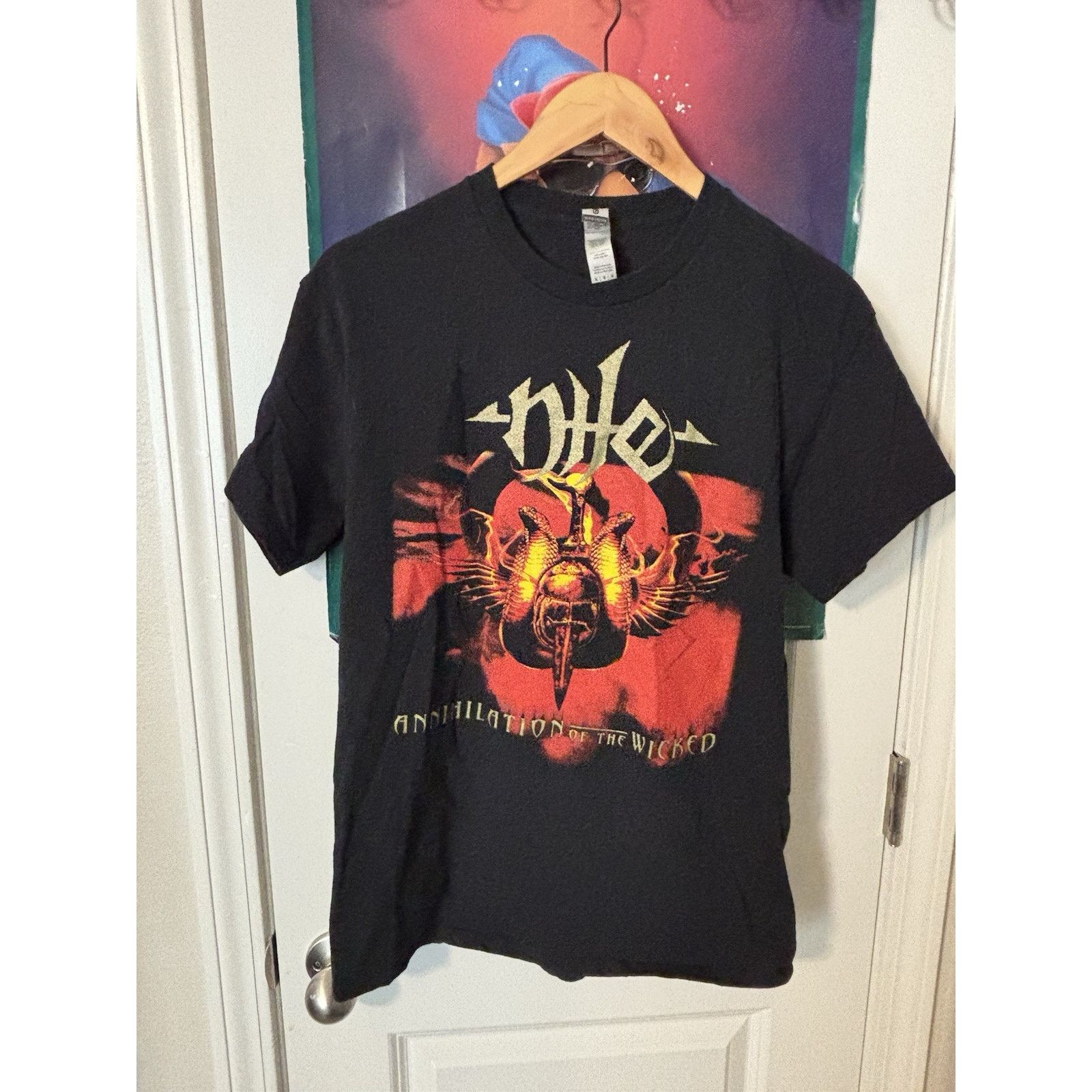 The Unbranded Brand Nile Annihilation Of The Wicked 2005 Tour Heavy Metal T Size US M / EU 48-50 / 2 - 2 Thumbnail