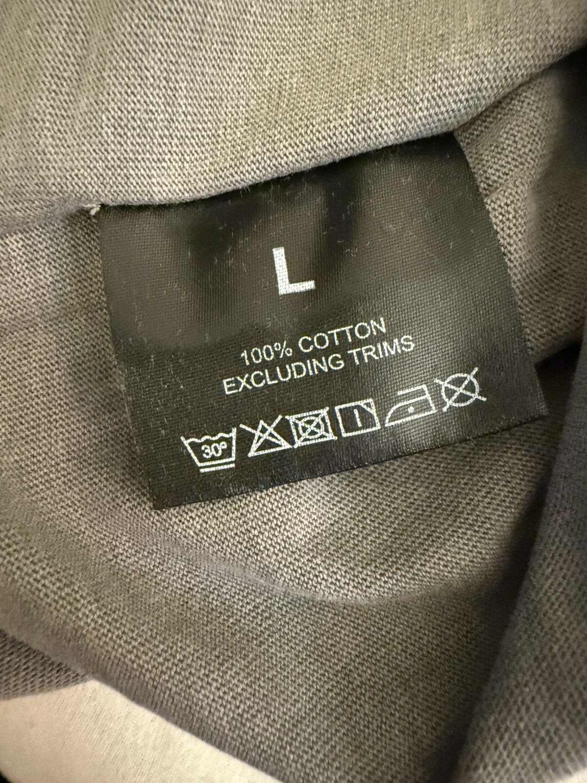 Represent Clo. REPRESENT Clo Initial T-Shirt Tee Ultimate Grey Large Size US L / EU 52-54 / 3 - 5 Thumbnail