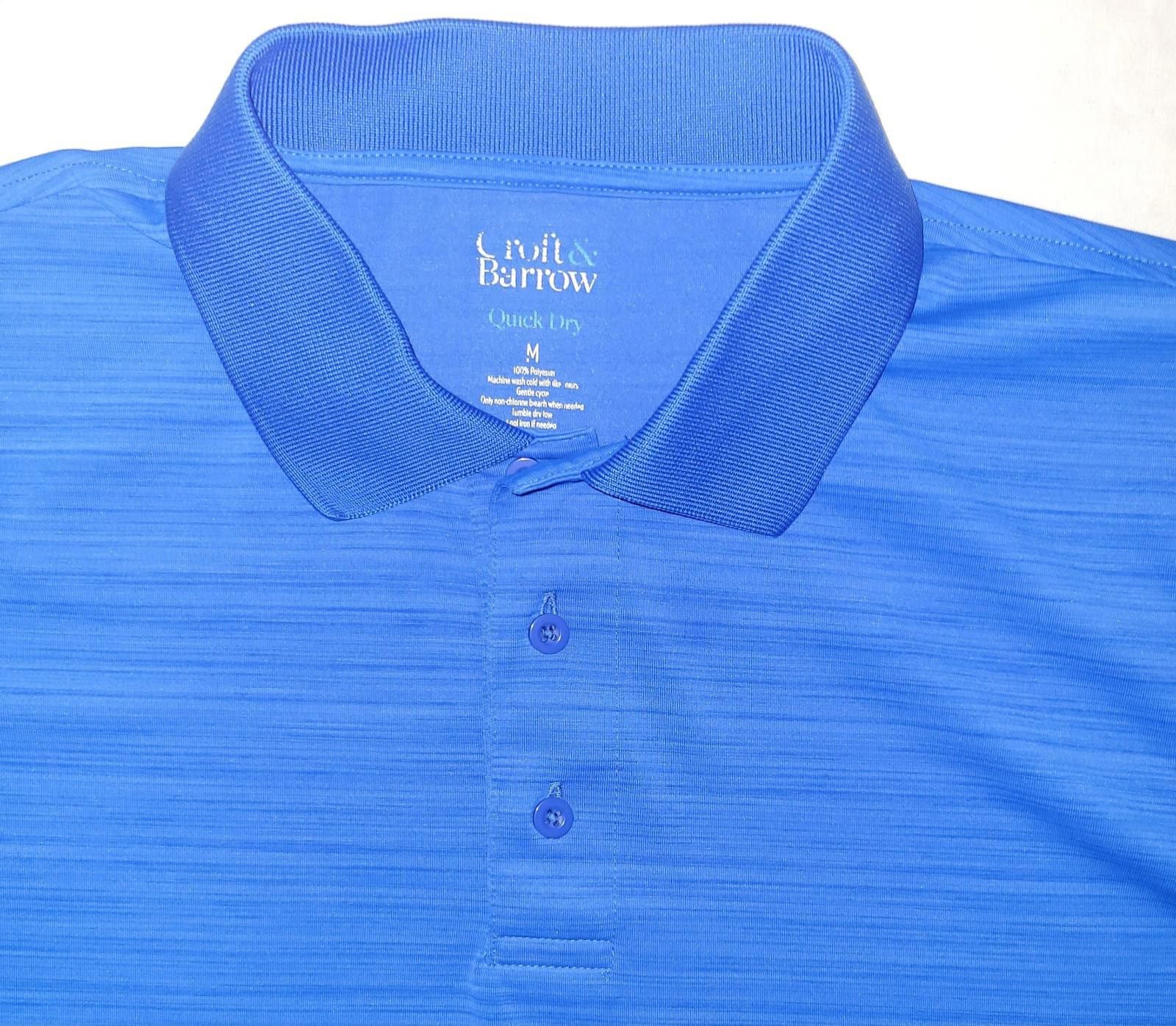 Croft & Barrow croft and barrow men's quick dry polo shirt Size US M / EU 48-50 / 2 - 3 Thumbnail