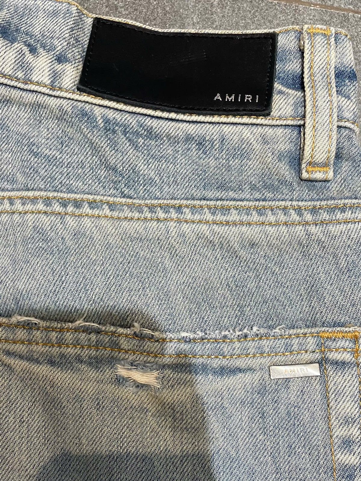 Amiri | Amiri Flare Jeans Flannel Patch Size US 29 - 6 Thumbnail