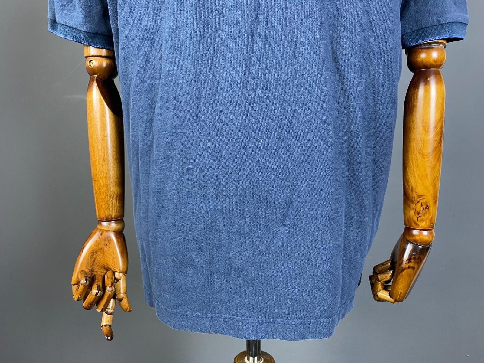 La Martina La Martina Buenos Aires Blue Big Cotton Polo Shirt Size 3XL Size US XXL / EU 58 / 5 - 7 Thumbnail