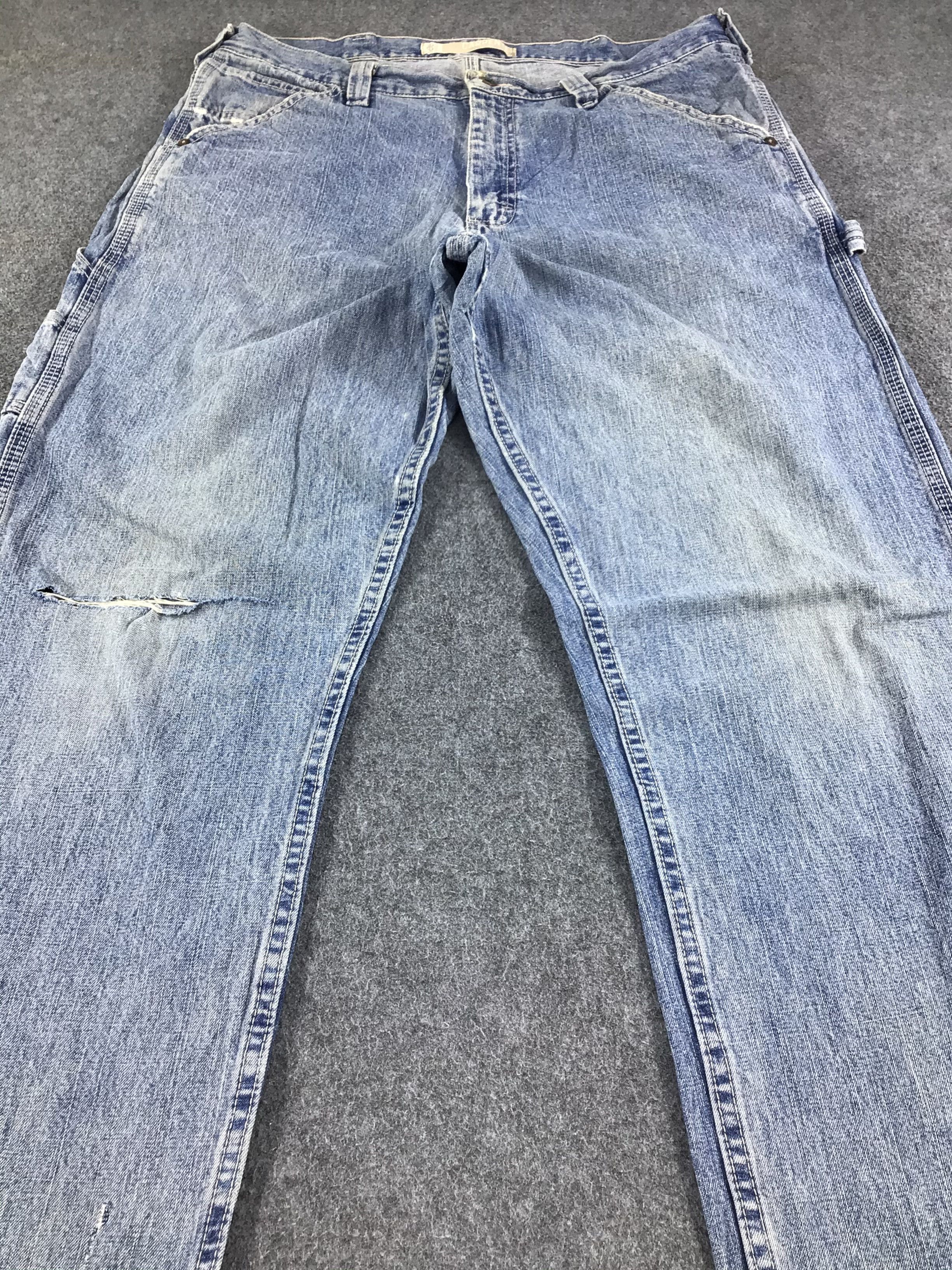 Lee × Vintage Vintage Lee Work Wear Jeans-JM553 Size US 35 - 3 Thumbnail