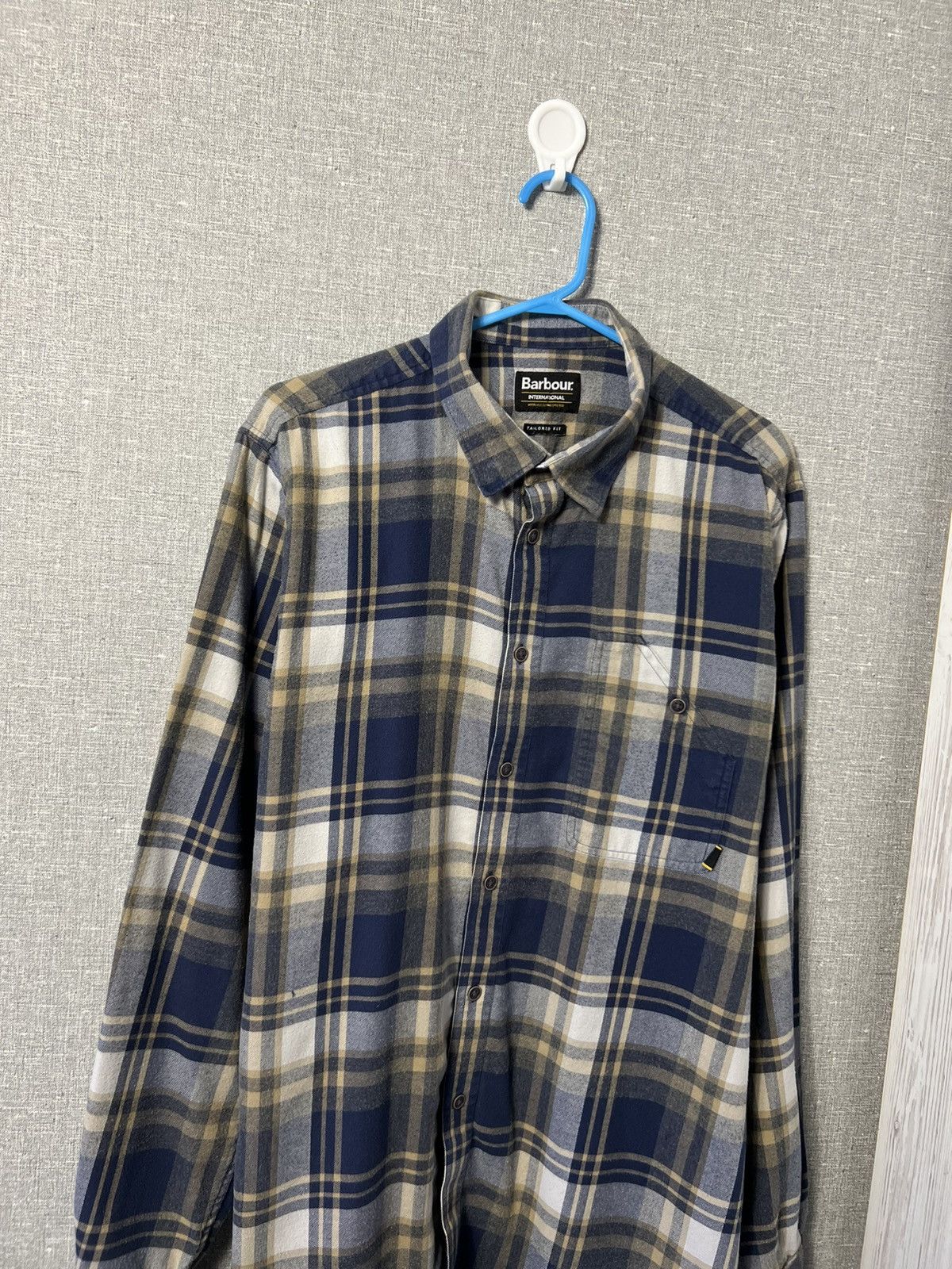 Barbour Barbour International Flannel Plaid Button Up‎ Shirt Size US L / EU 52-54 / 3 - 2 Thumbnail