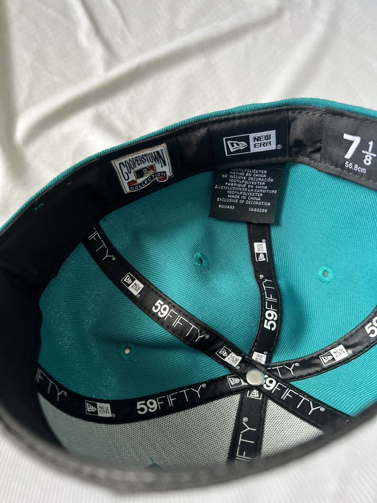 New Era NEW ERA “NY Mets” 59 Fifty Fitted Cap - Teal Size ONE SIZE - 8 Thumbnail